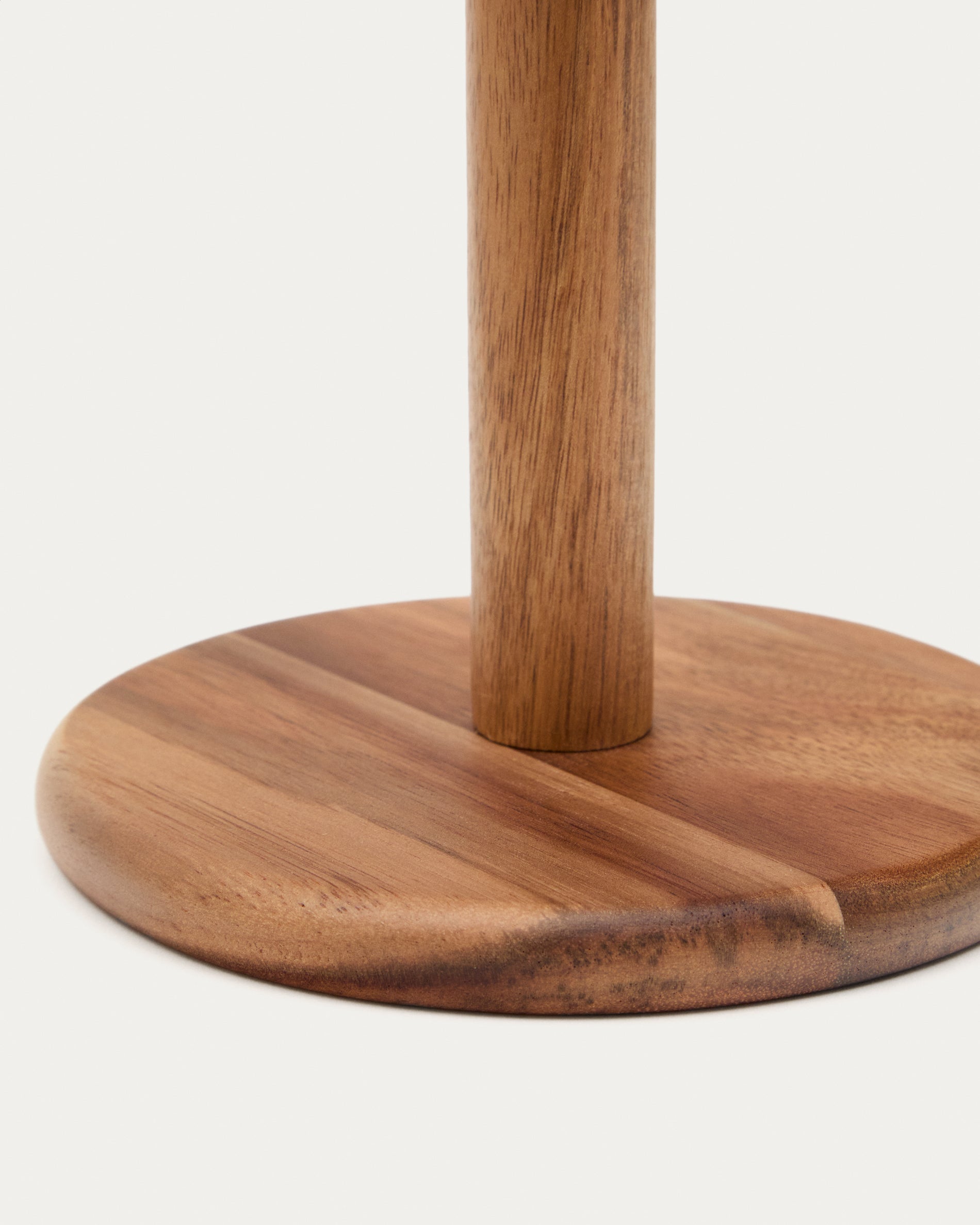 Nukha kitchen roll holder in FSC 100% acacia wood - Detail
