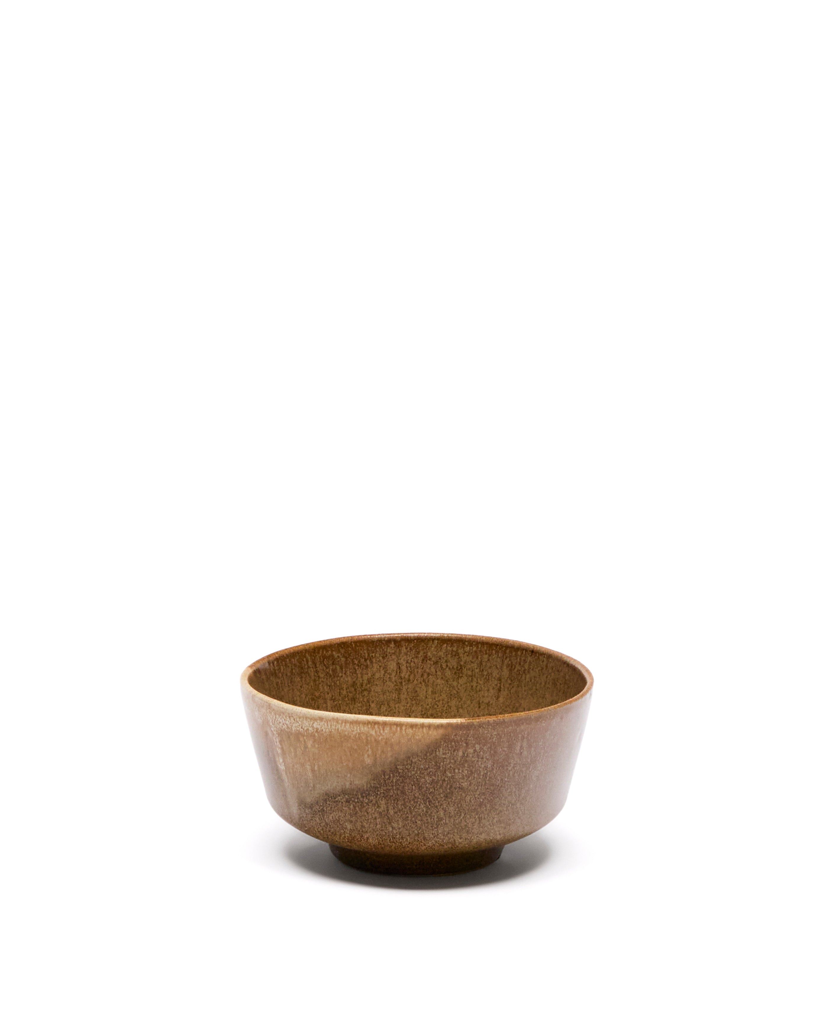Brown ceramic Nagoli bowl - Product Image