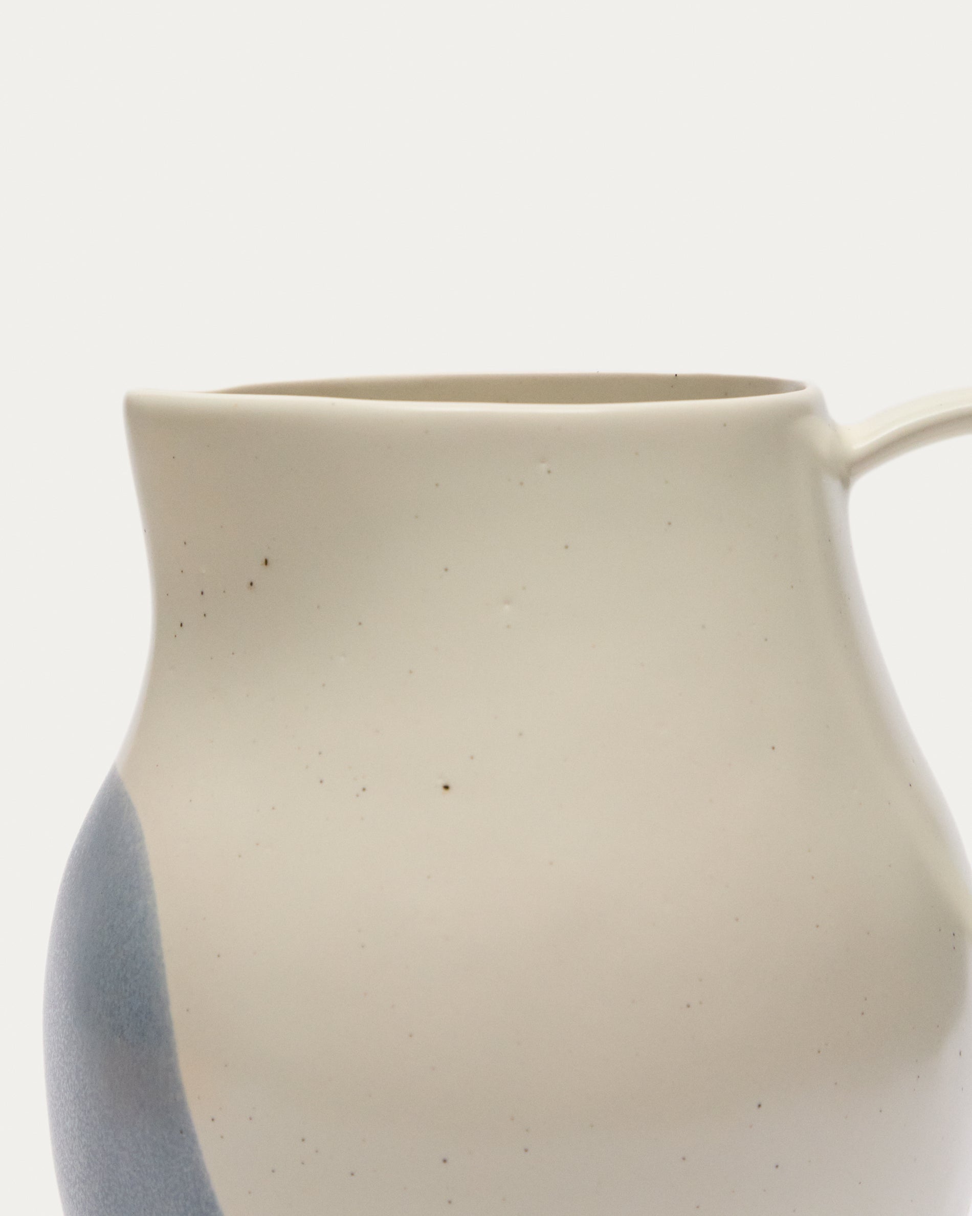 Multicoloured ceramic Miglo jug - Detail