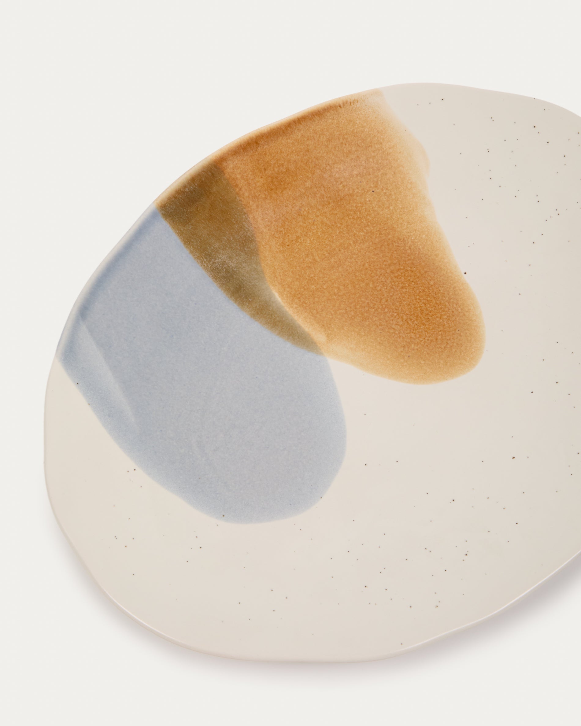 Large multicoloured ceramic Miglo dish - Detail