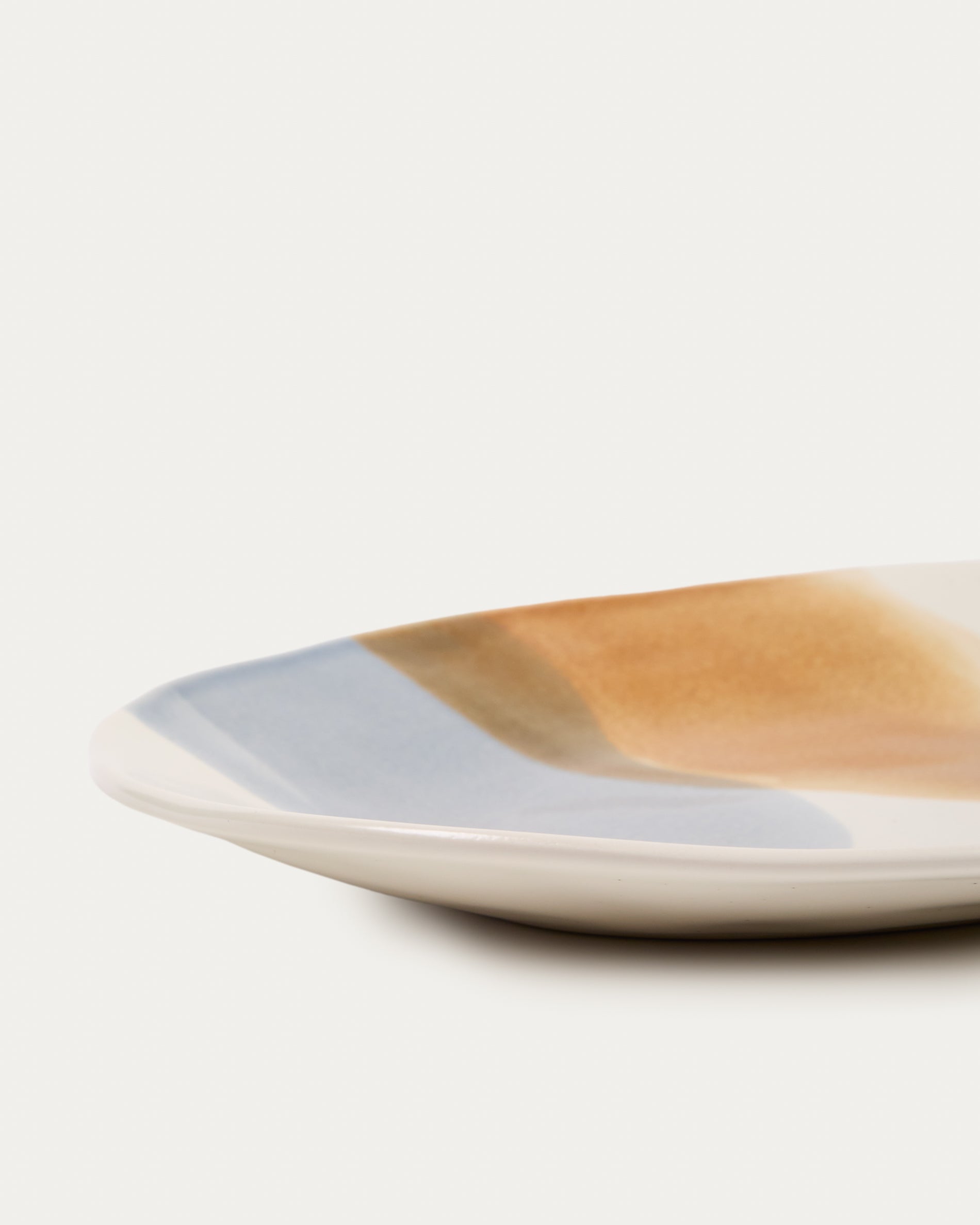 Large multicoloured ceramic Miglo dish - Detail