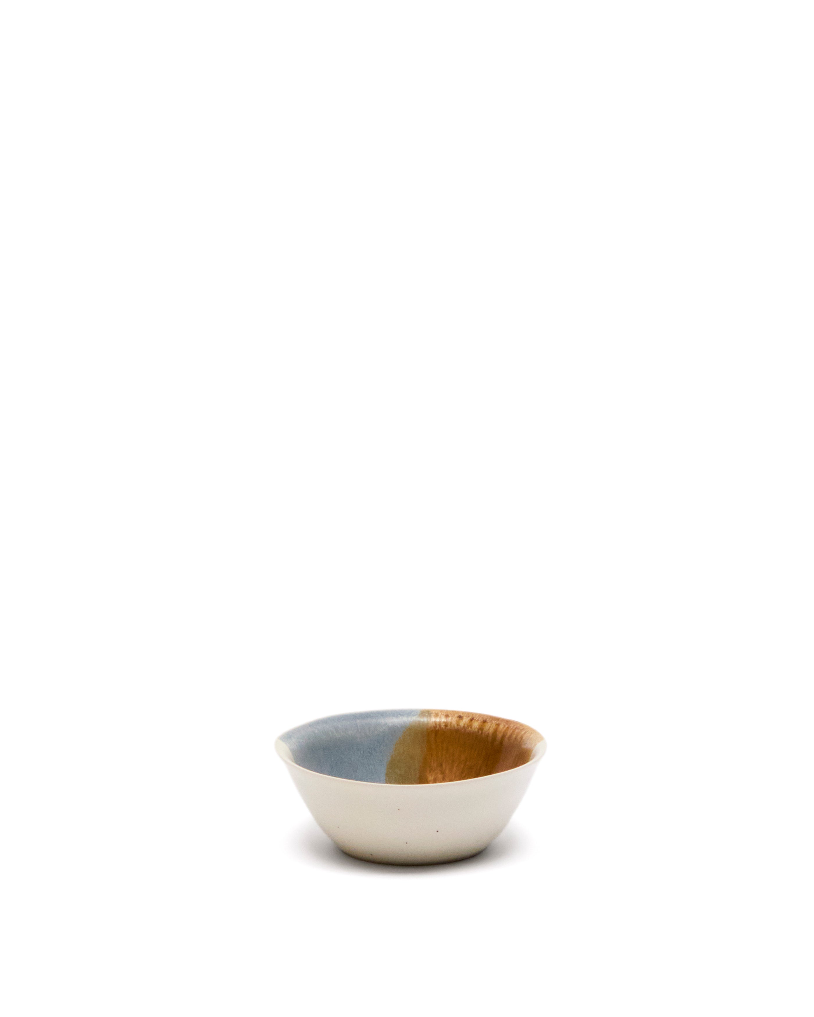 Small multicoloured ceramic Miglo bowl - Product Image