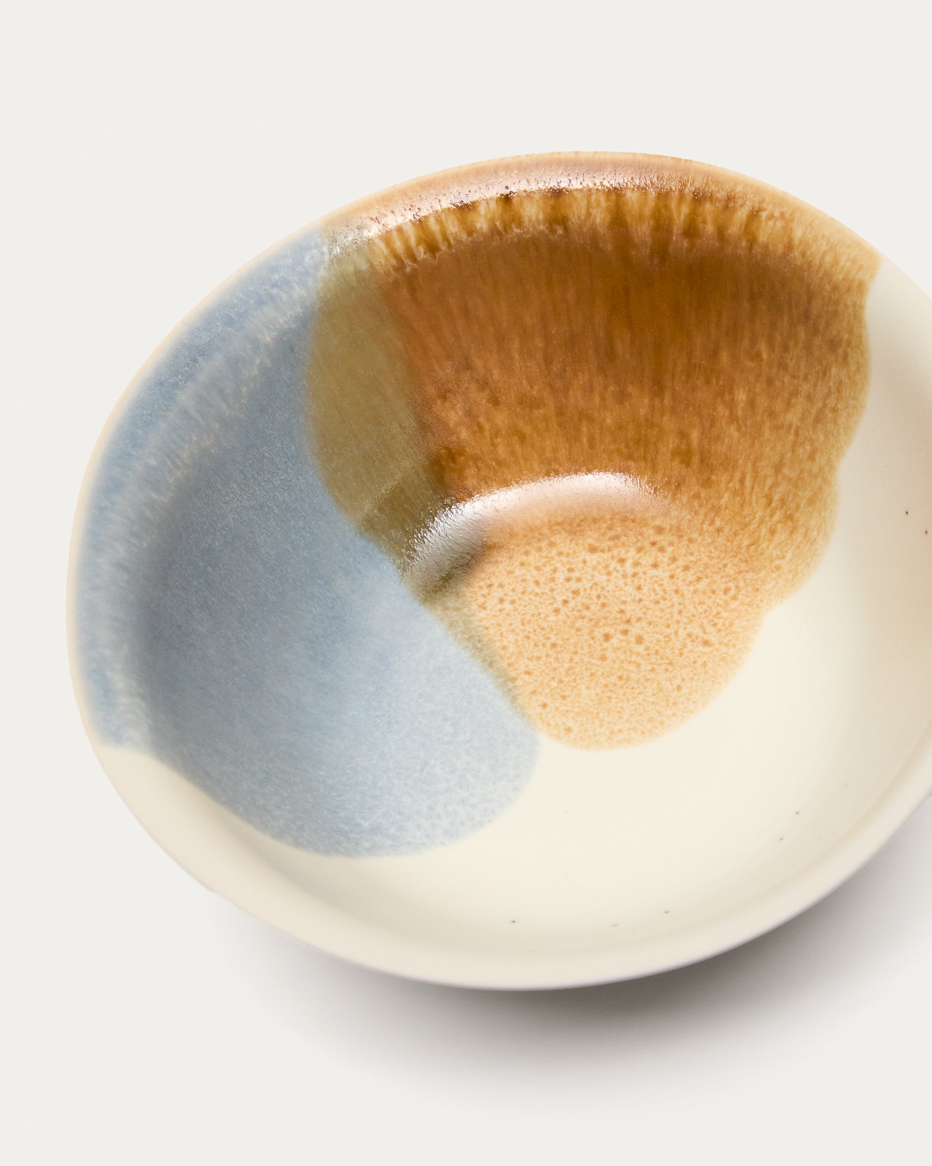 Small multicoloured ceramic Miglo bowl - Detail