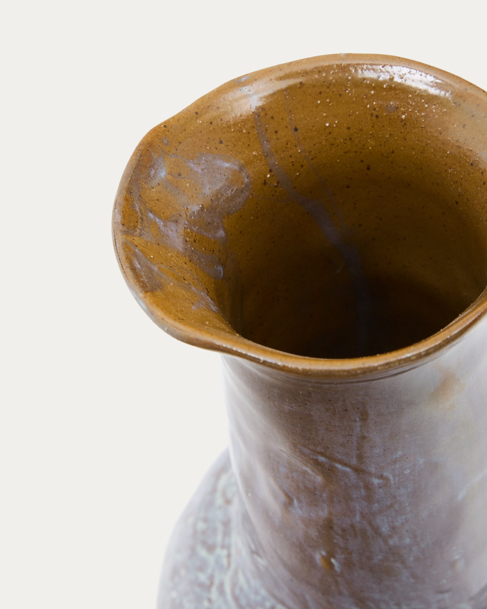 Olaris multicoloured ceramic vase 15,3 cm - Detail