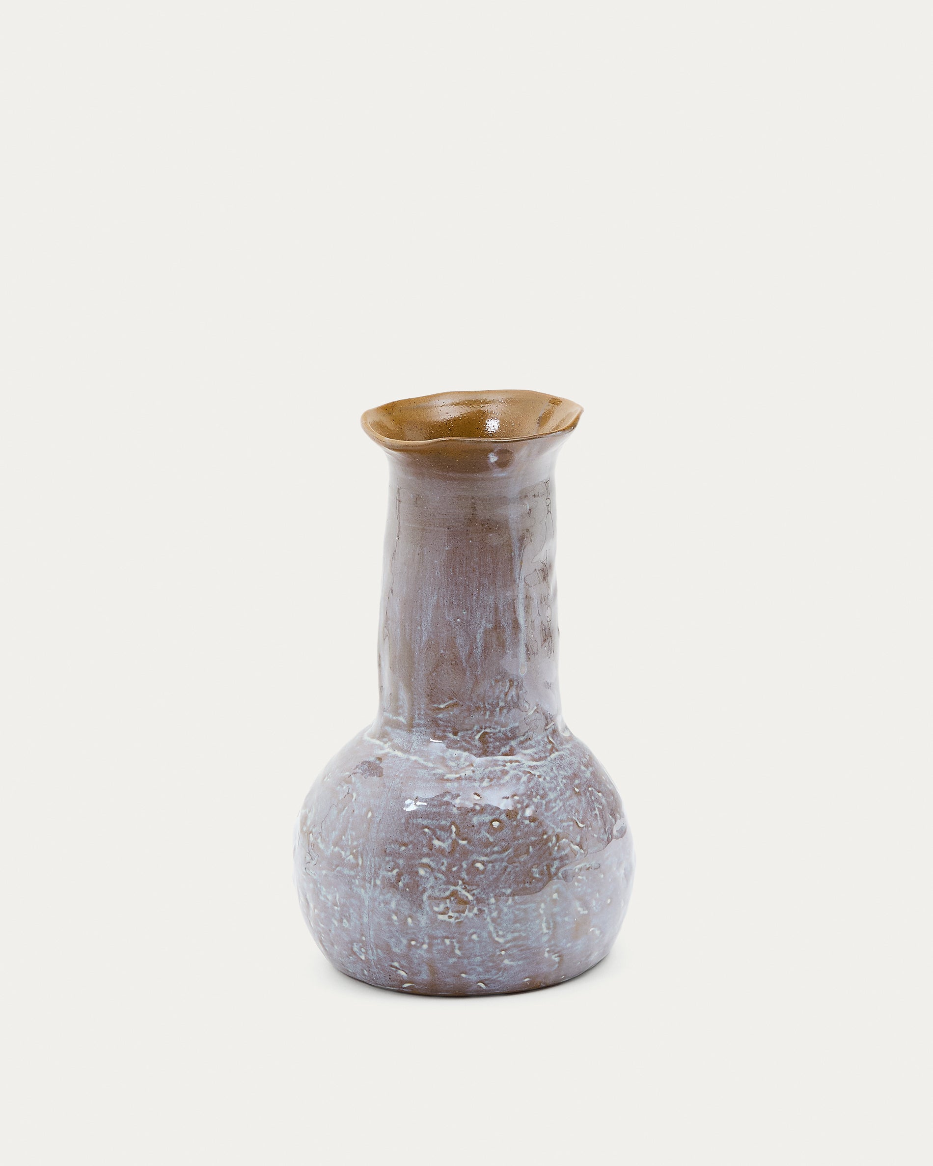 Olaris multicoloured ceramic vase 15,3 cm - Product View
