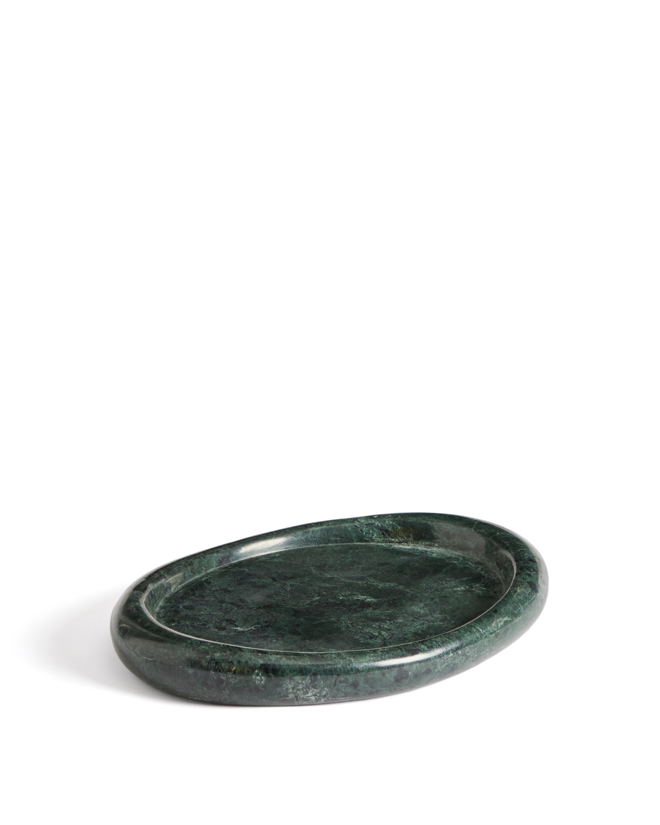 Lenorel tray in green marble 30 x 23 cm - Product Image