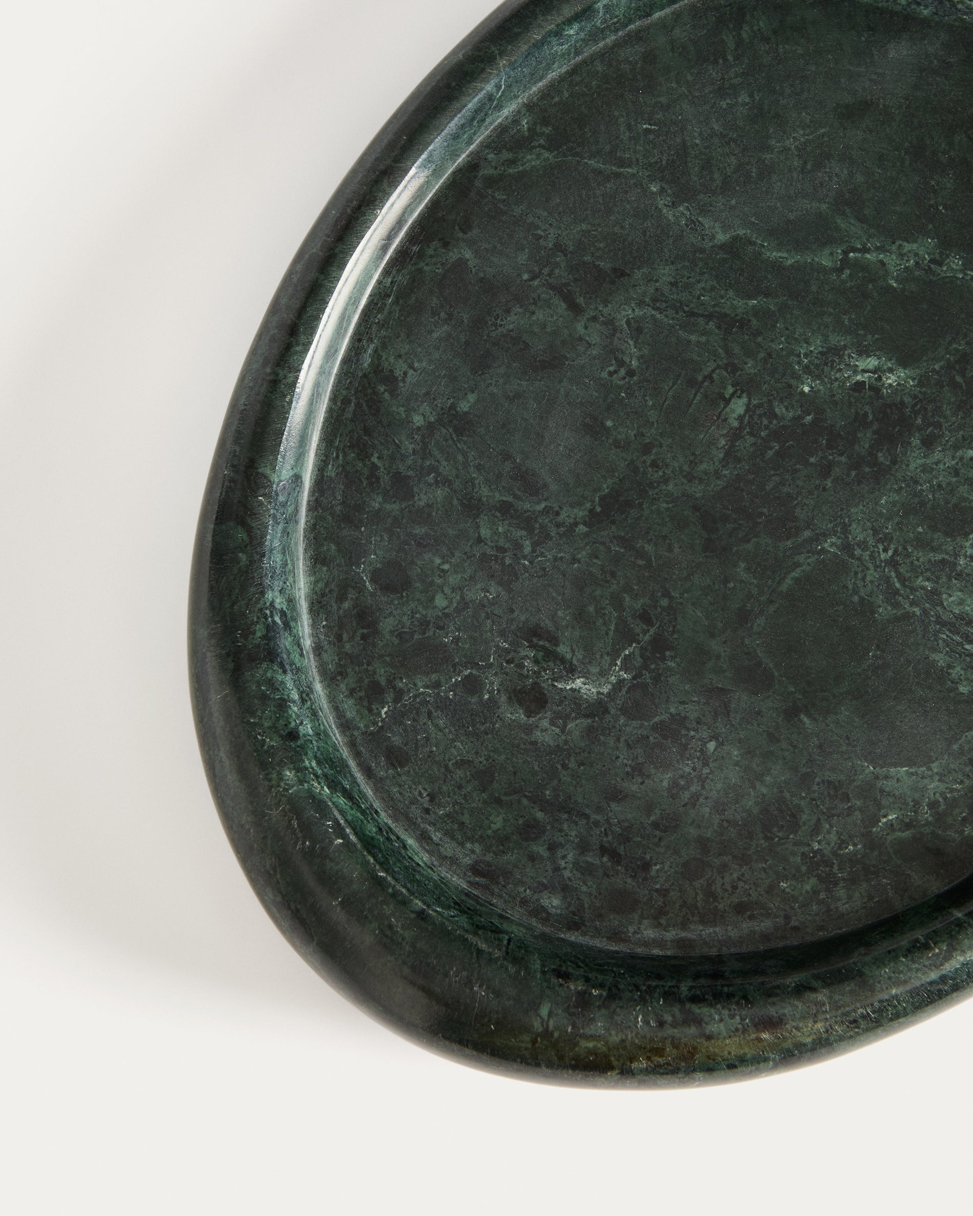 Lenorel tray in green marble 30 x 23 cm - Detail