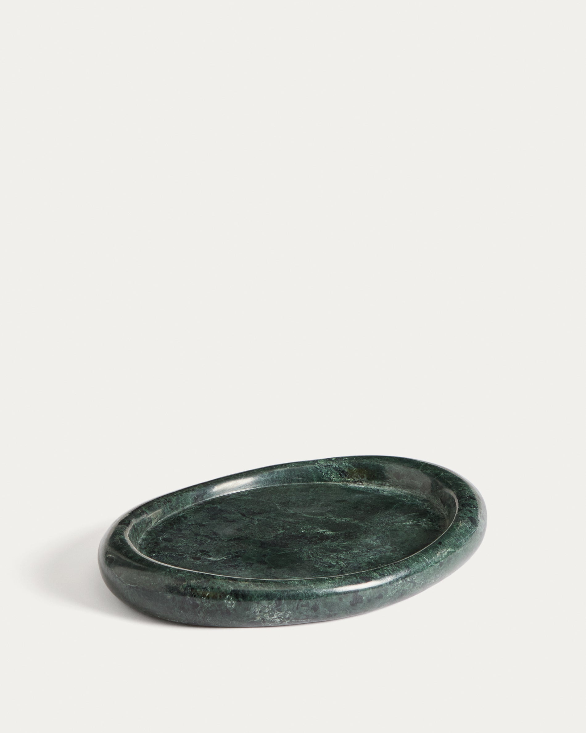 Lenorel tray in green marble 30 x 23 cm - Product View