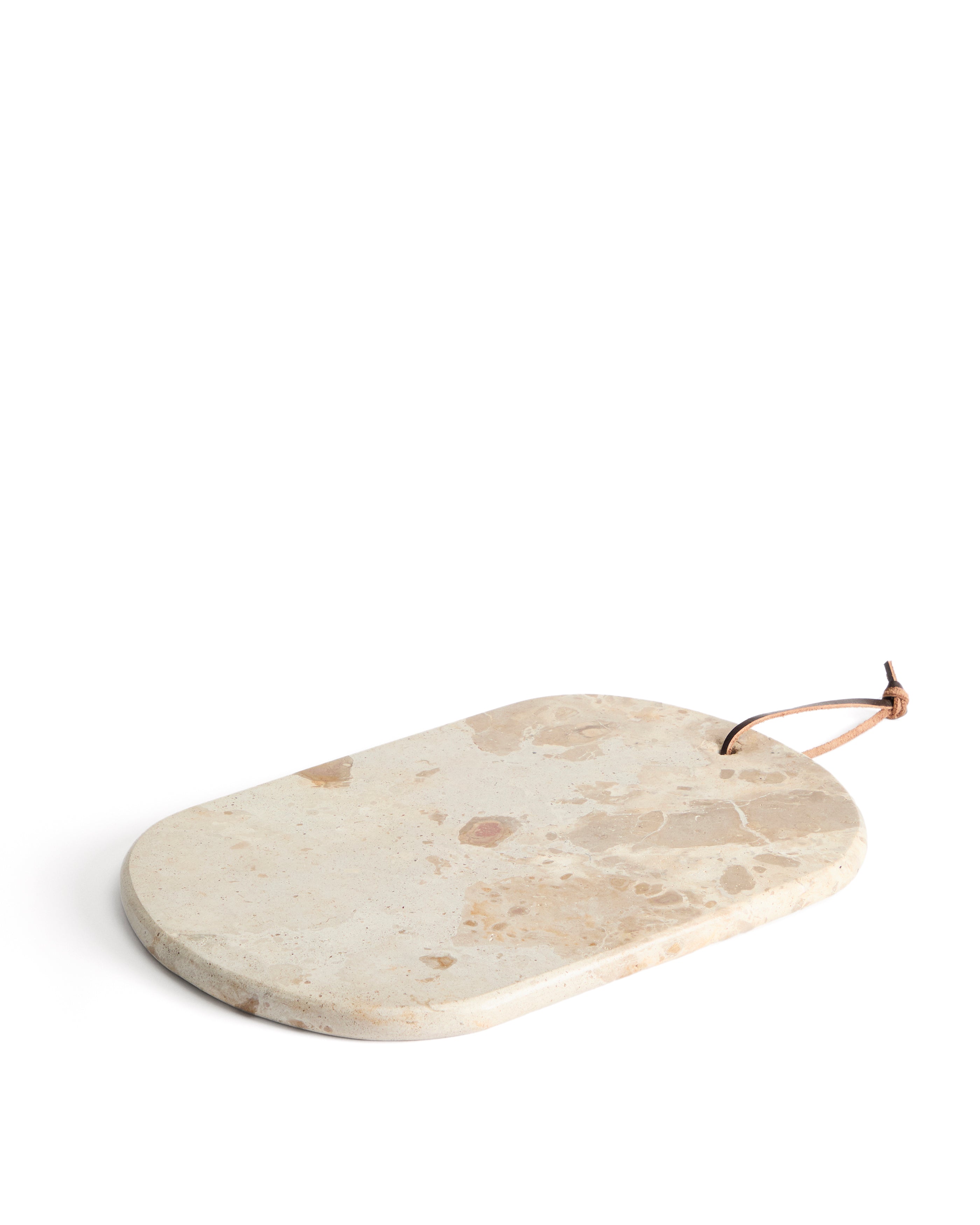 Orlina tray in beige marble 35 x 23 cm - Product Image