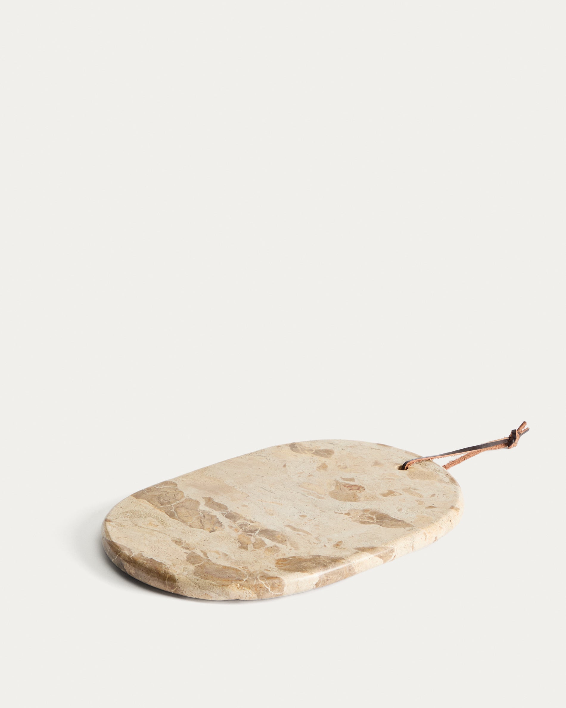 Orlina tray in beige marble 30 x 20 cm - Product View