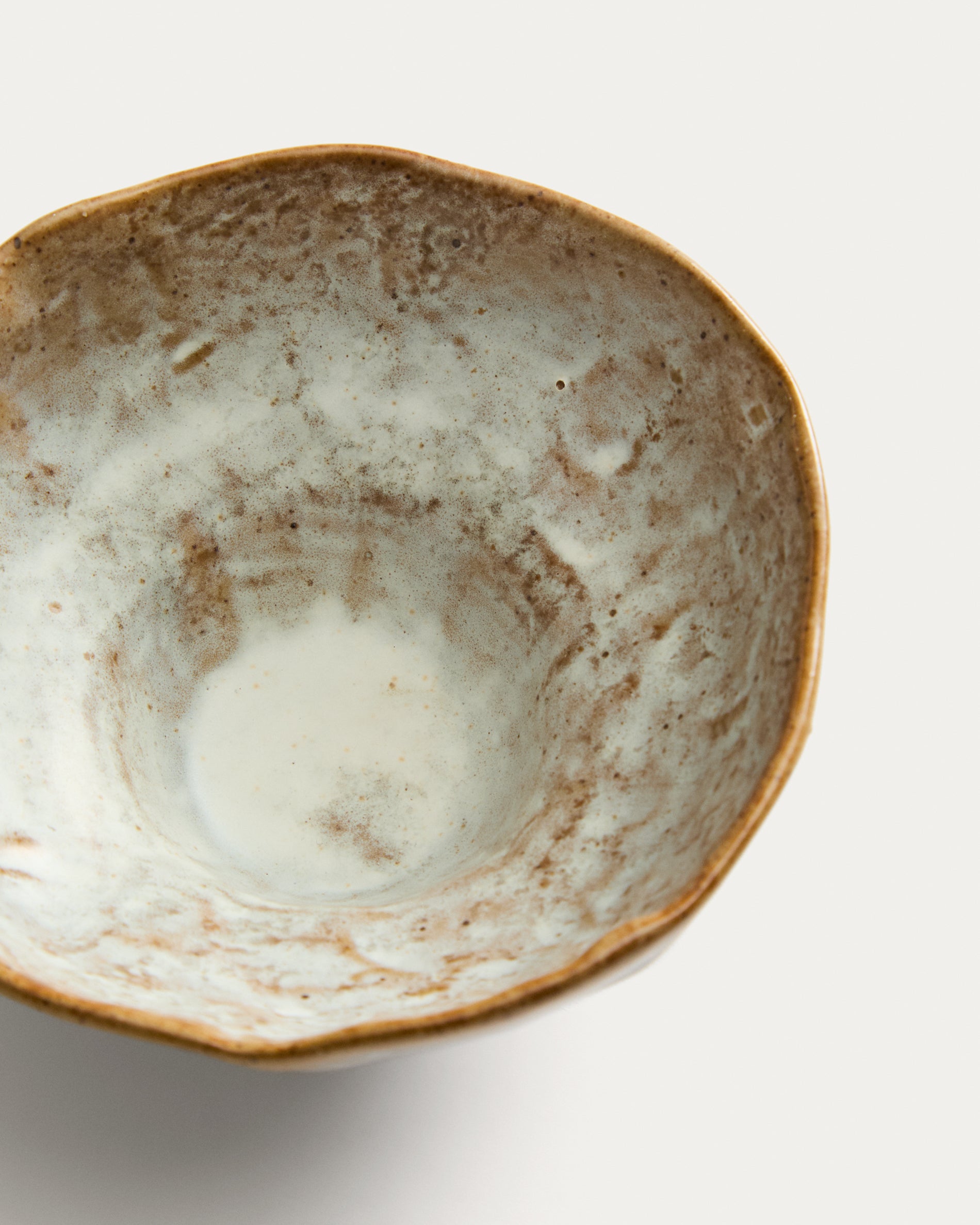 Alenia grey ceramic bowl - Detail