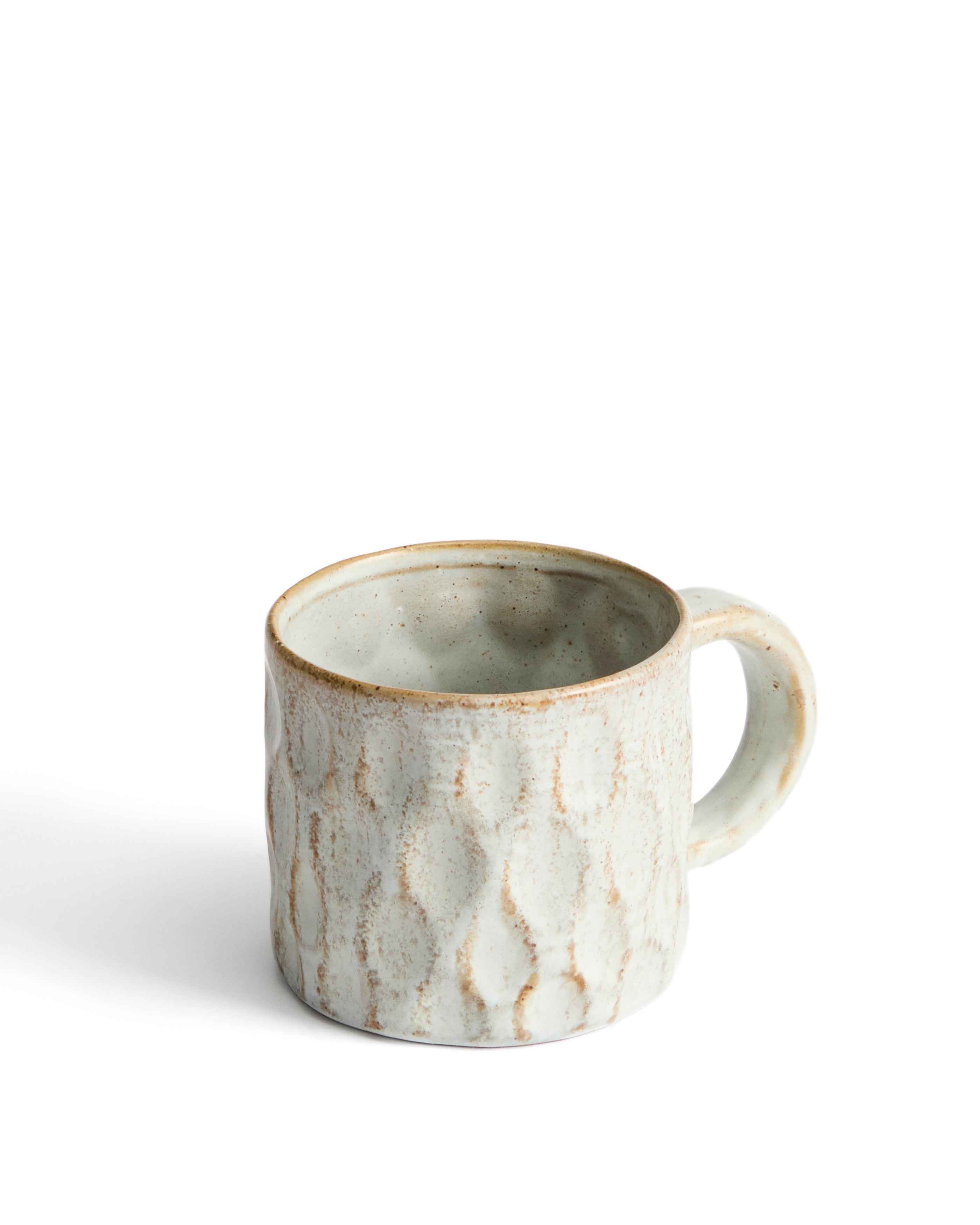 Alenia mug in grey ceramic - Product Image