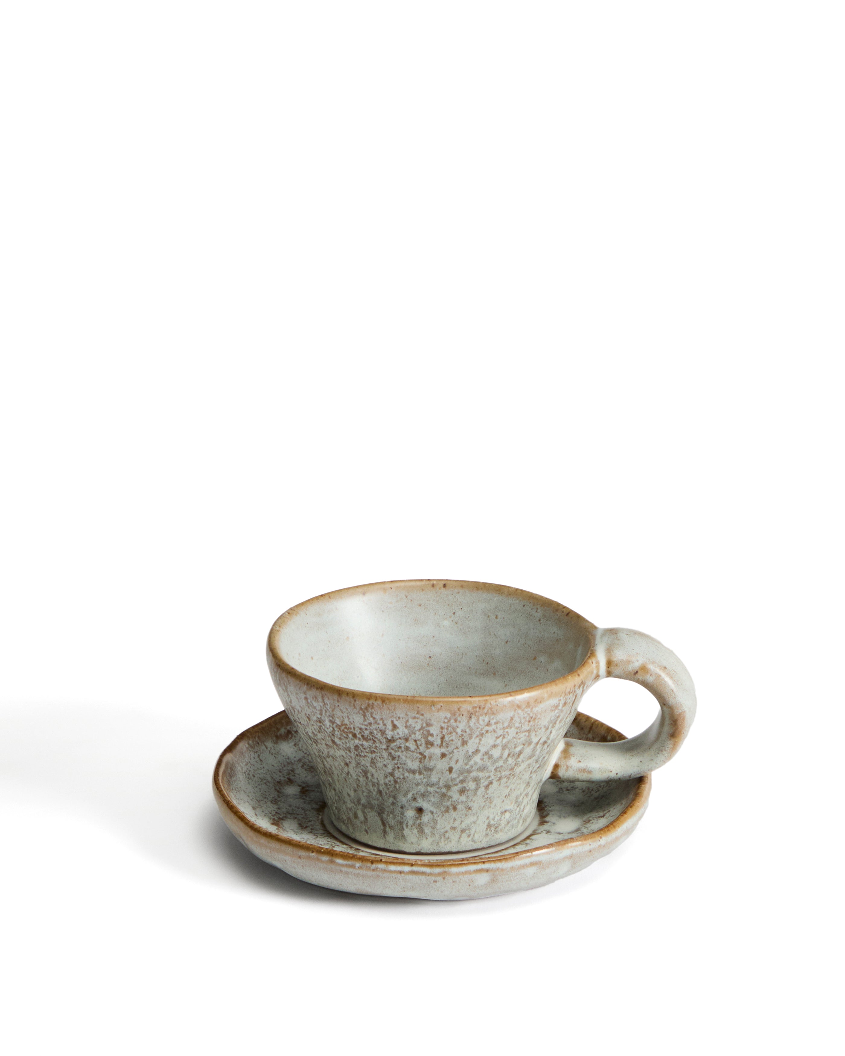 Alenia mug in grey ceramic - Product Image