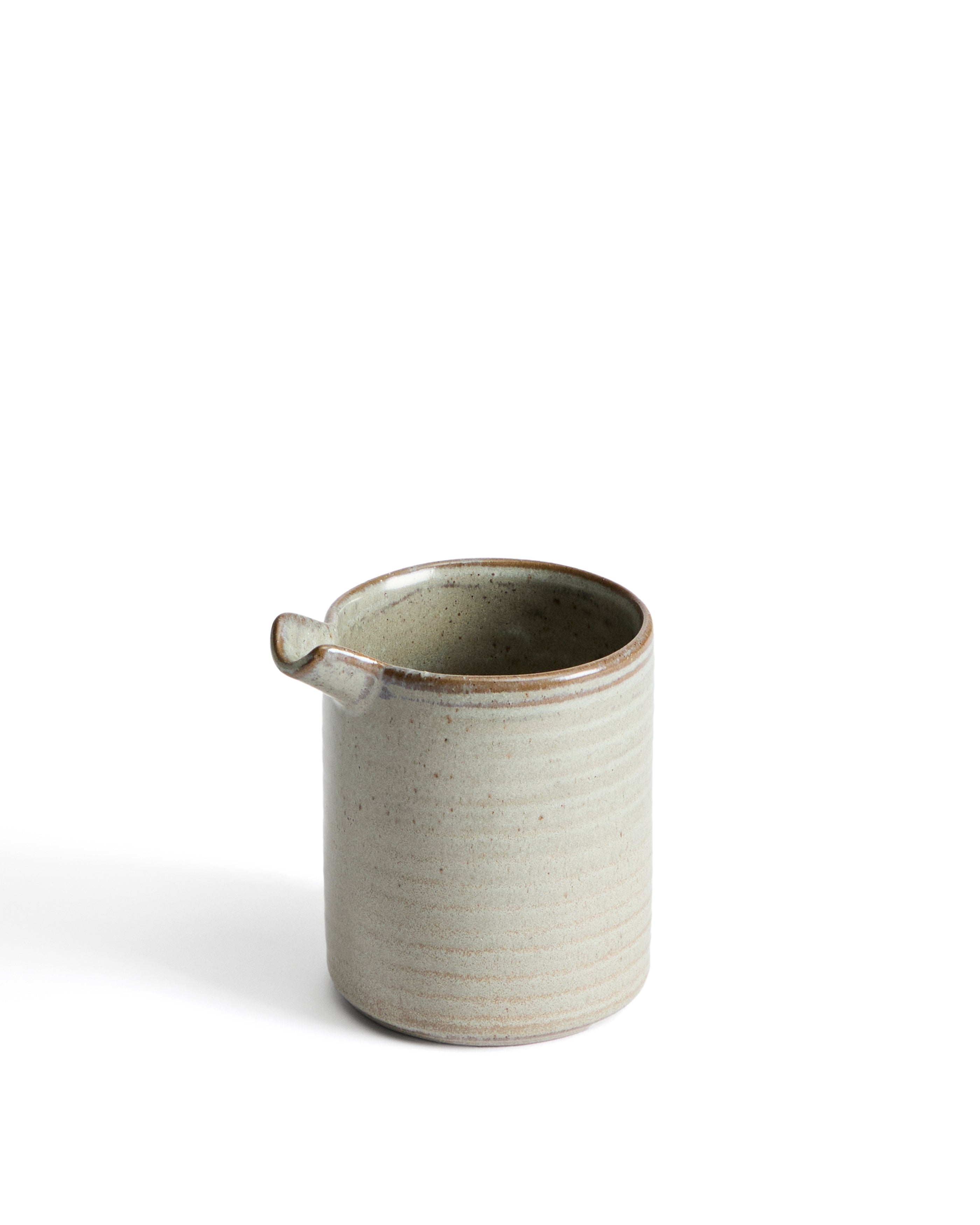 Alenia brown ceramic mug - Product Image