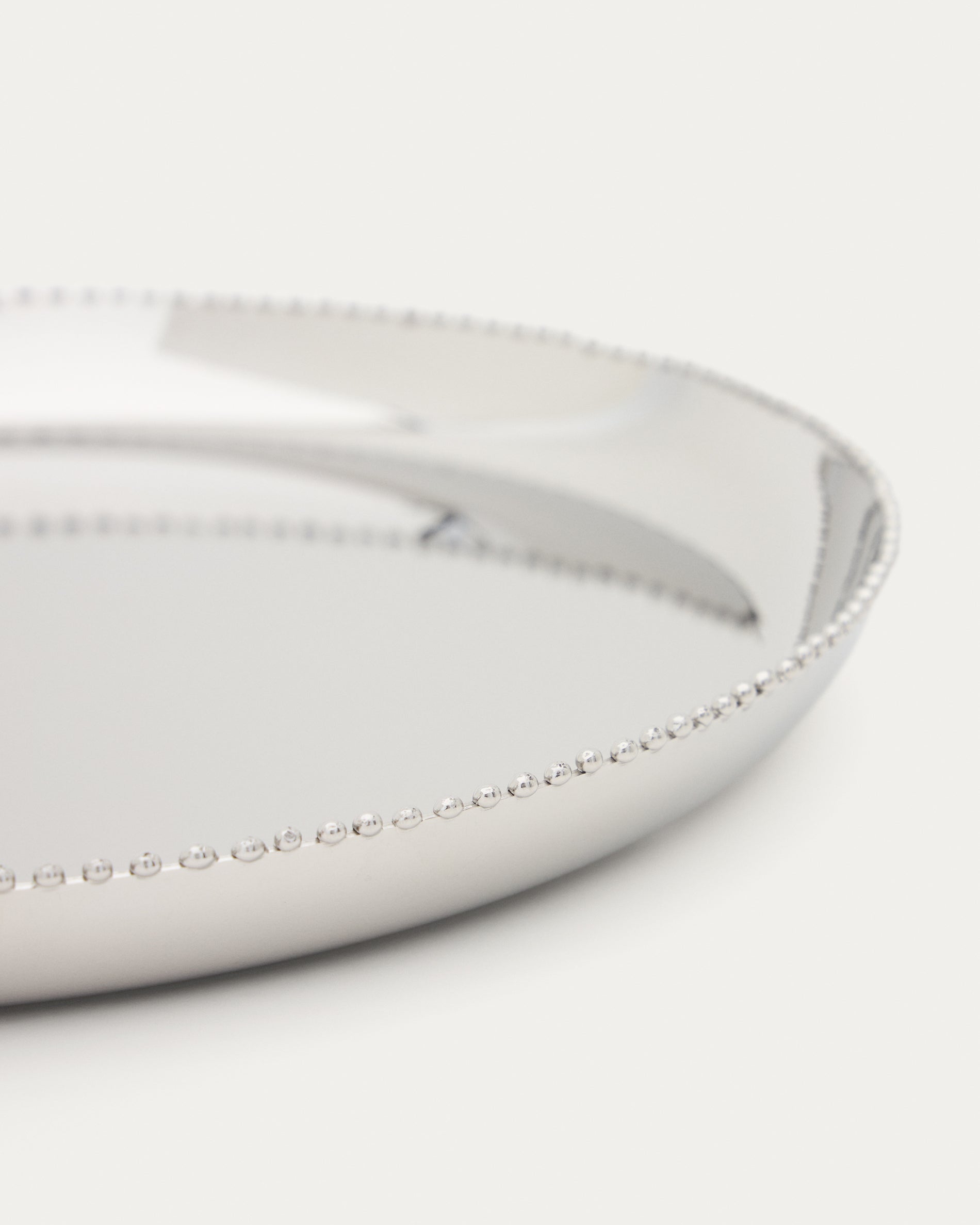 Nirela stainless steel tray Ø 28cm - Detail