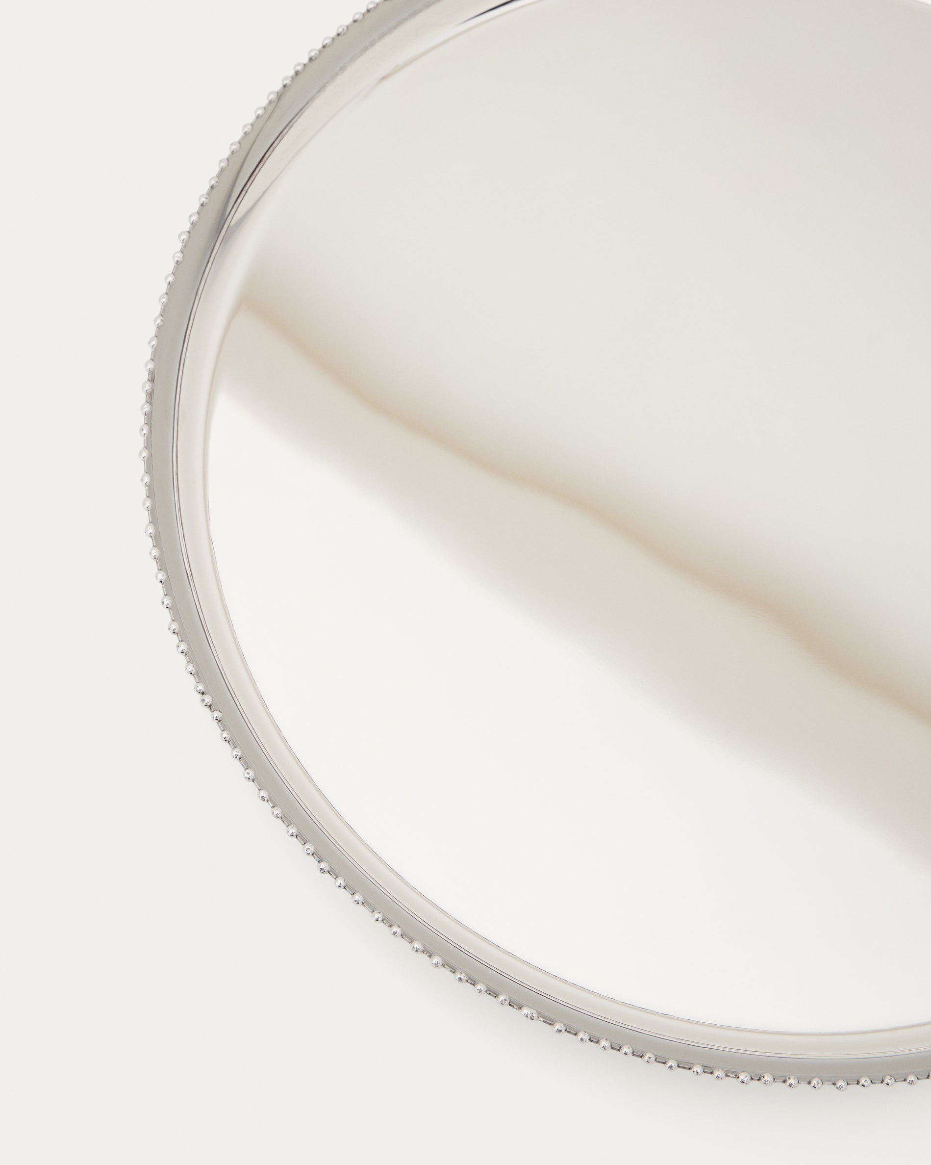 Nirela stainless steel tray Ø 36cm - Detail
