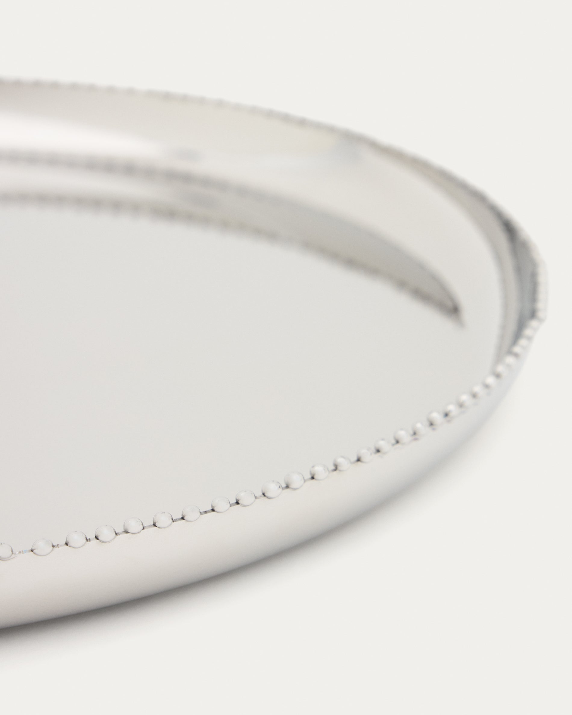 Nirela stainless steel tray Ø 36cm - Detail