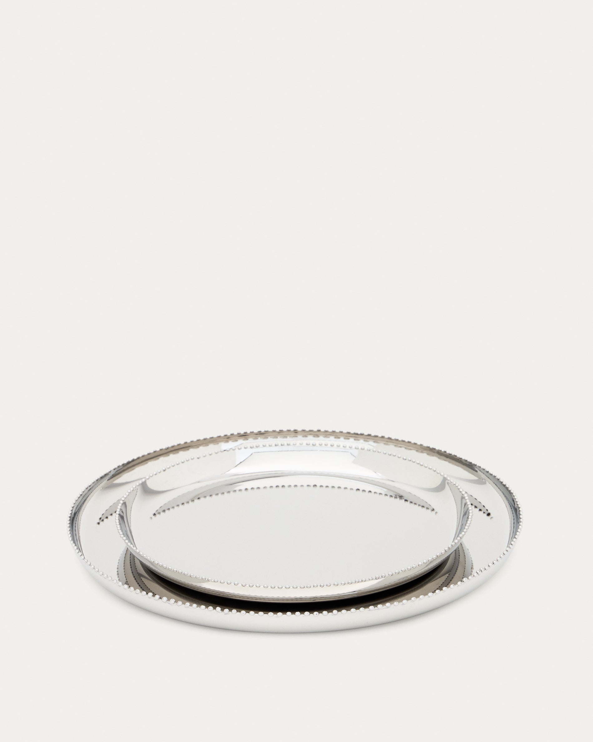 Nirela stainless steel tray Ø 36cm - Product View