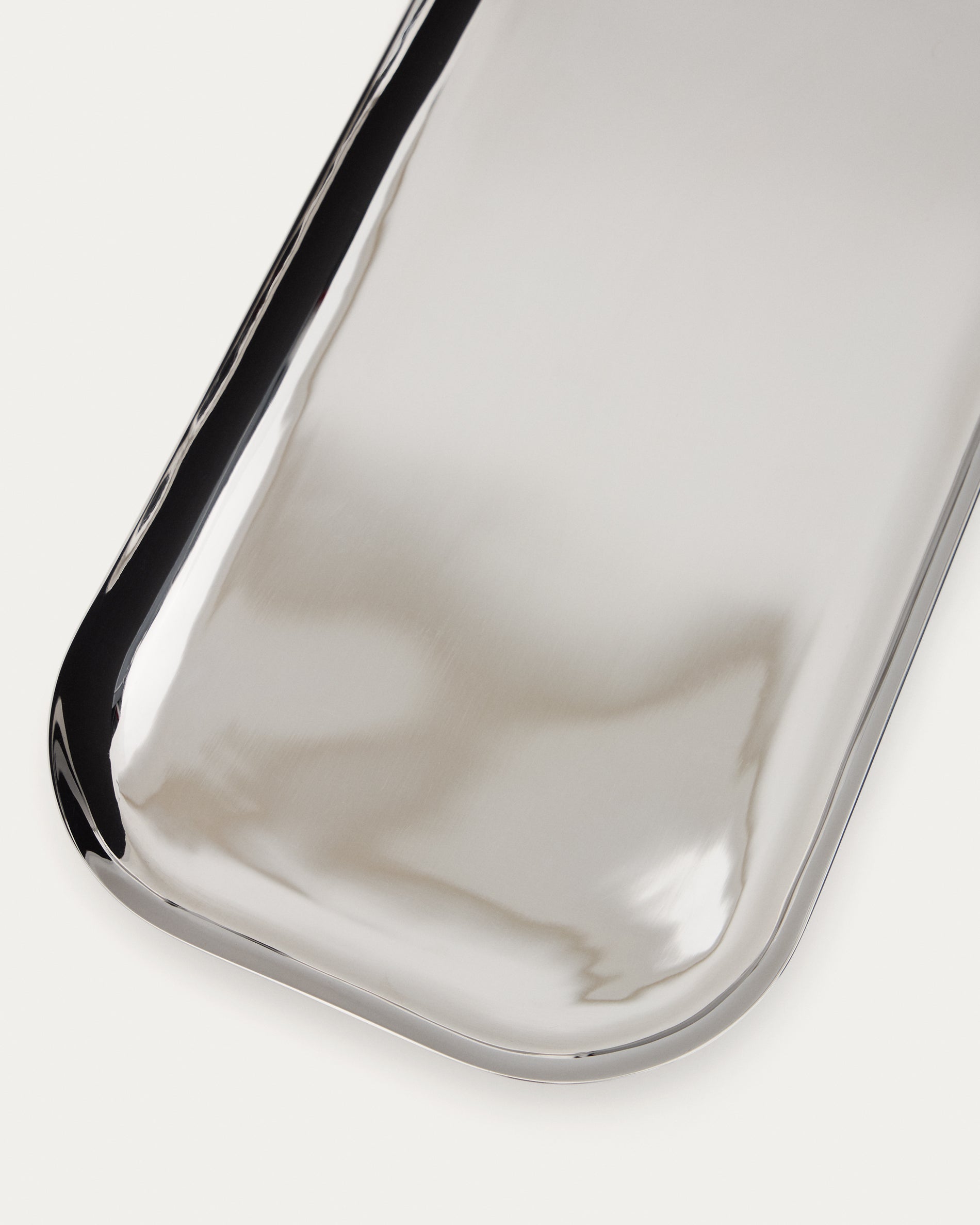 Nirela set of 2 stainless steel trays - Detail