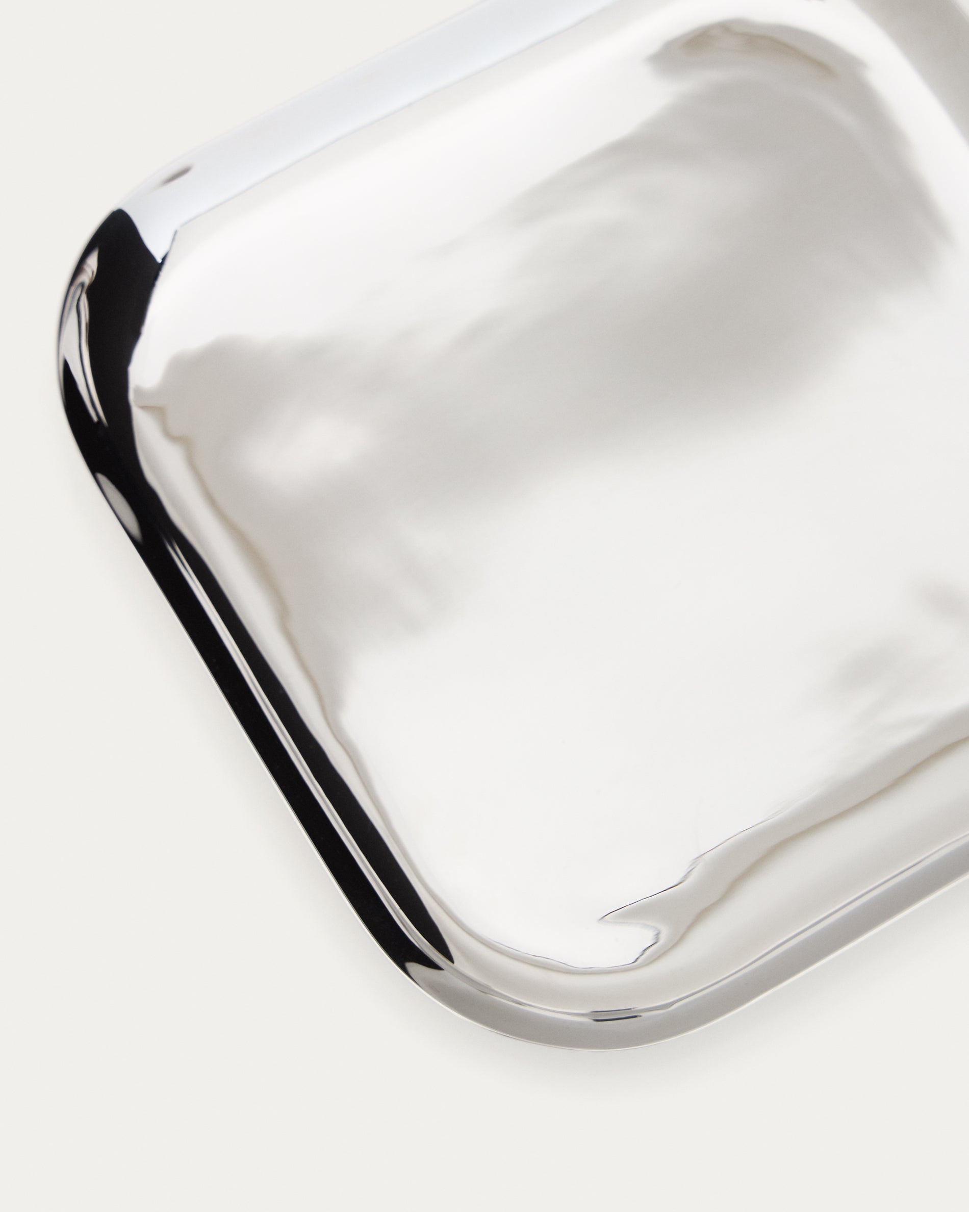 Nirela set of 2 stainless steel trays - Detail