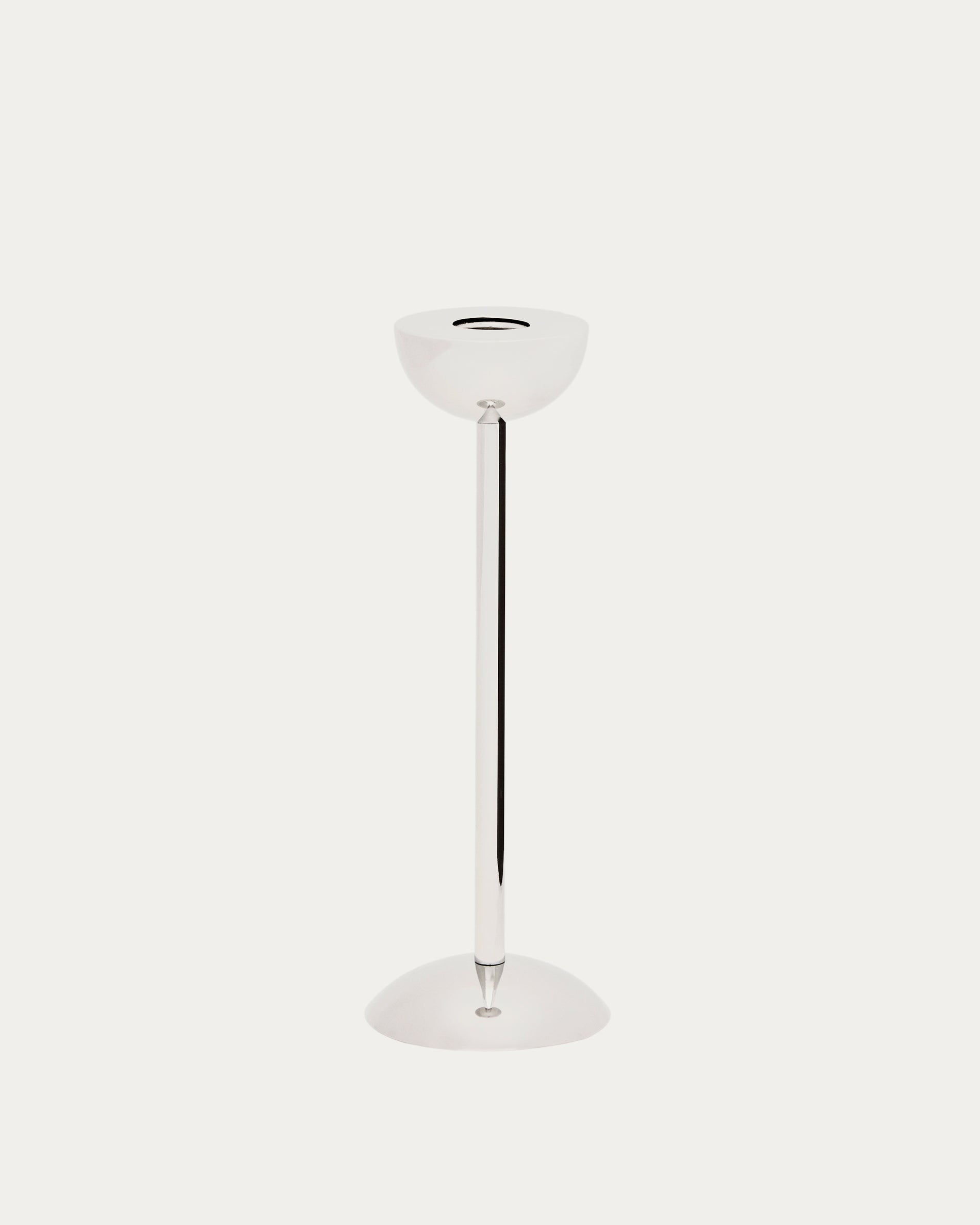 Nirela stainless steel candle holder 22cm - Product View