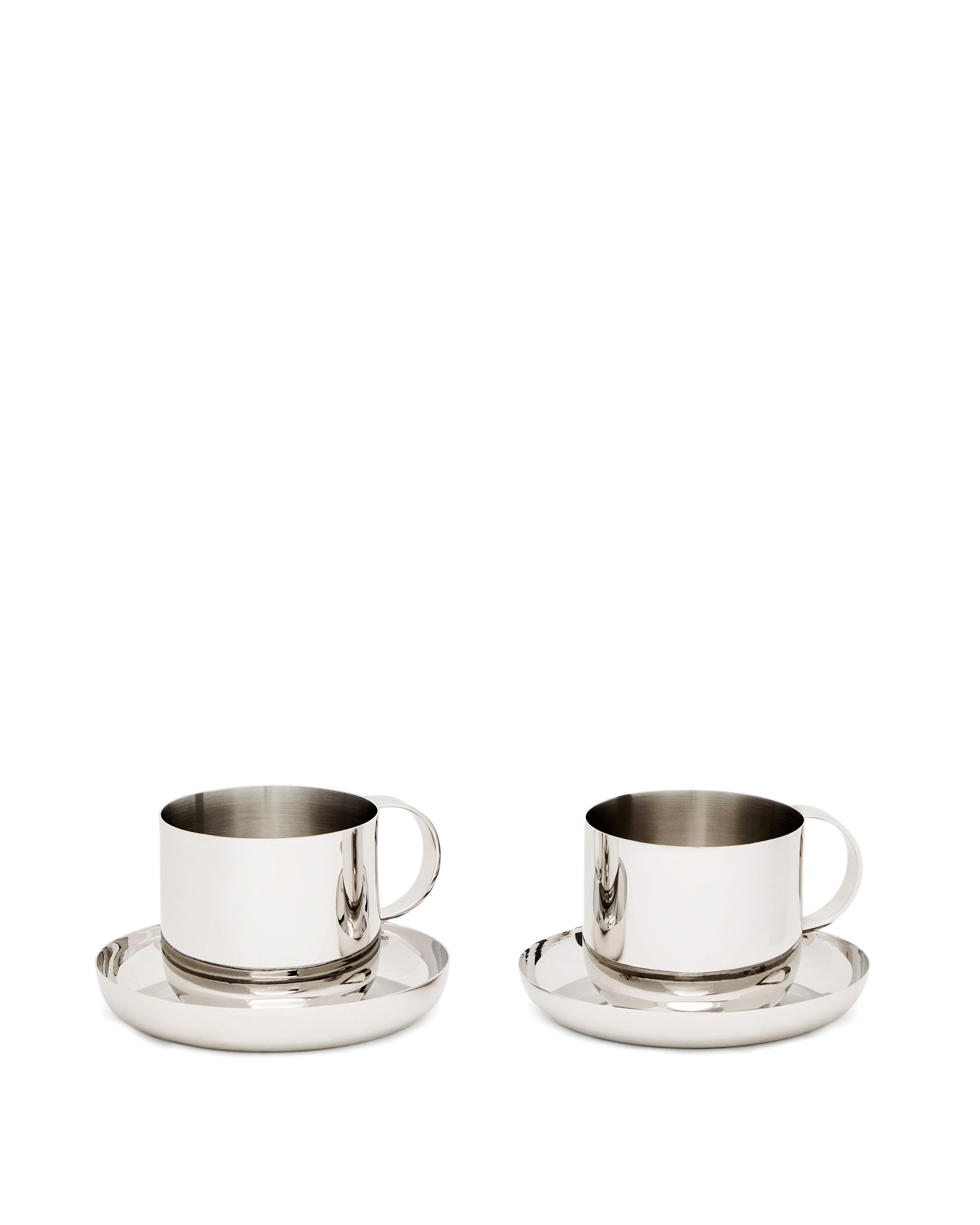Nirela set of 2 stainless steel cups - Product Image