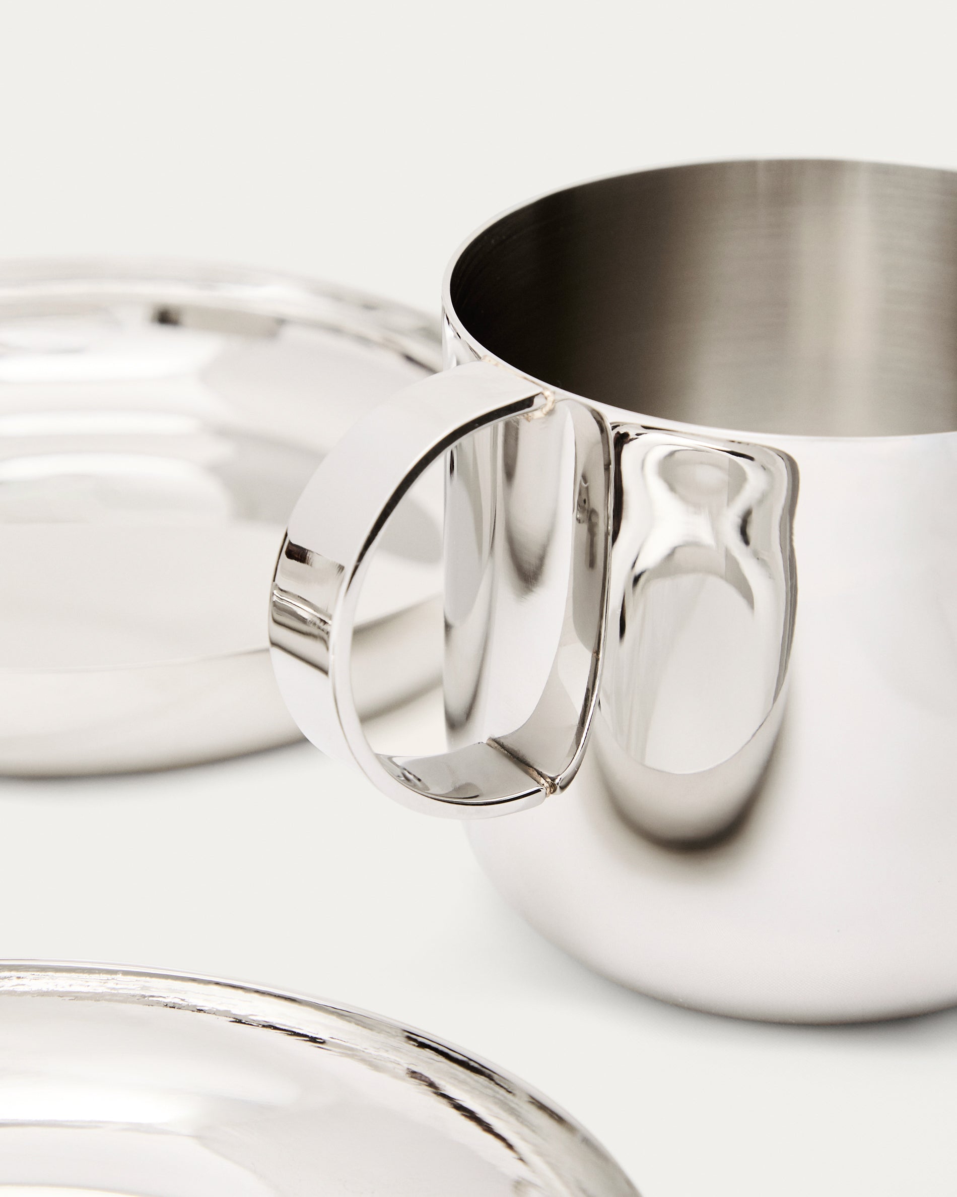 Nirela set of 2 stainless steel cups - Detail