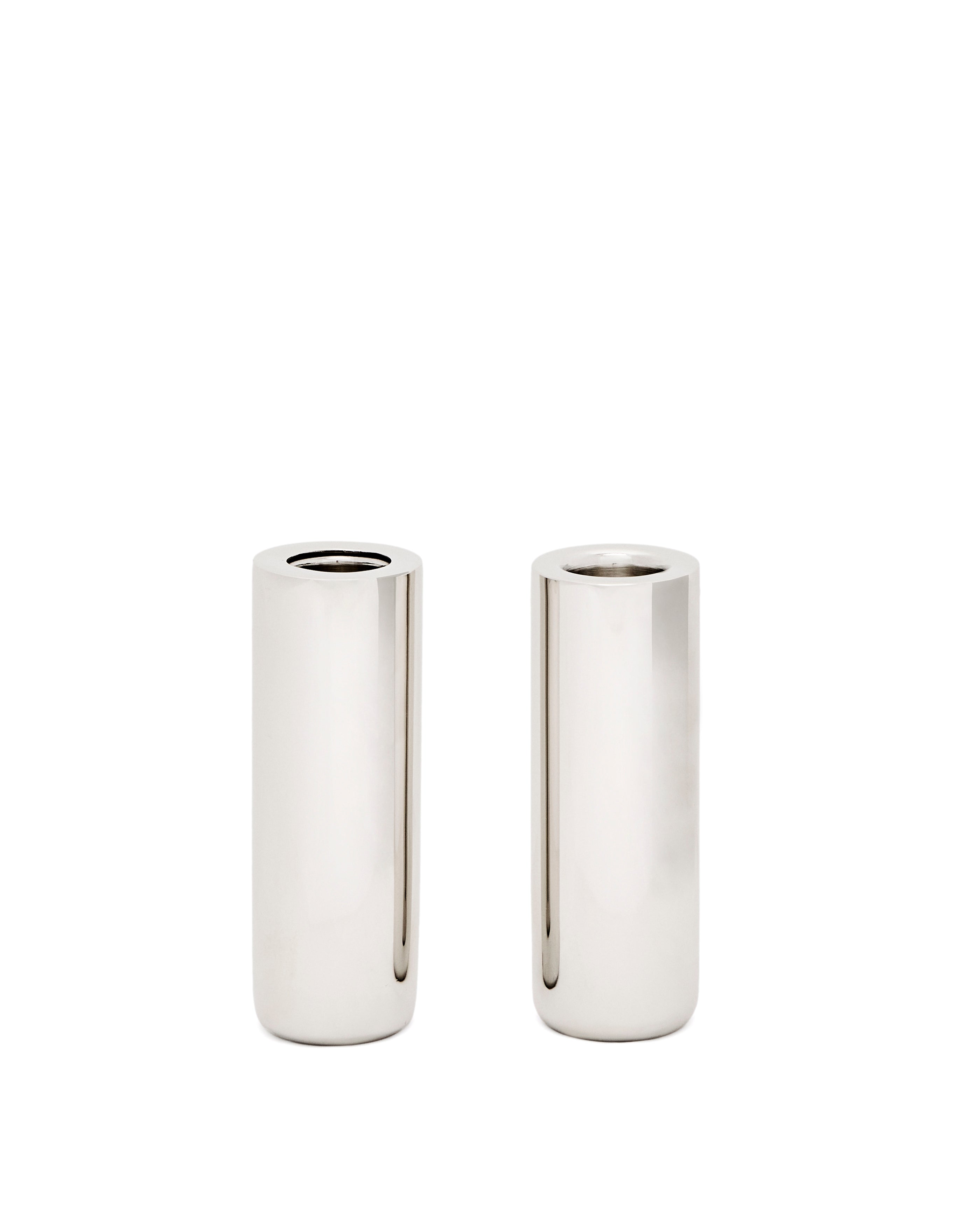 Nirela set of 2 candle holders 11cm - Product Image