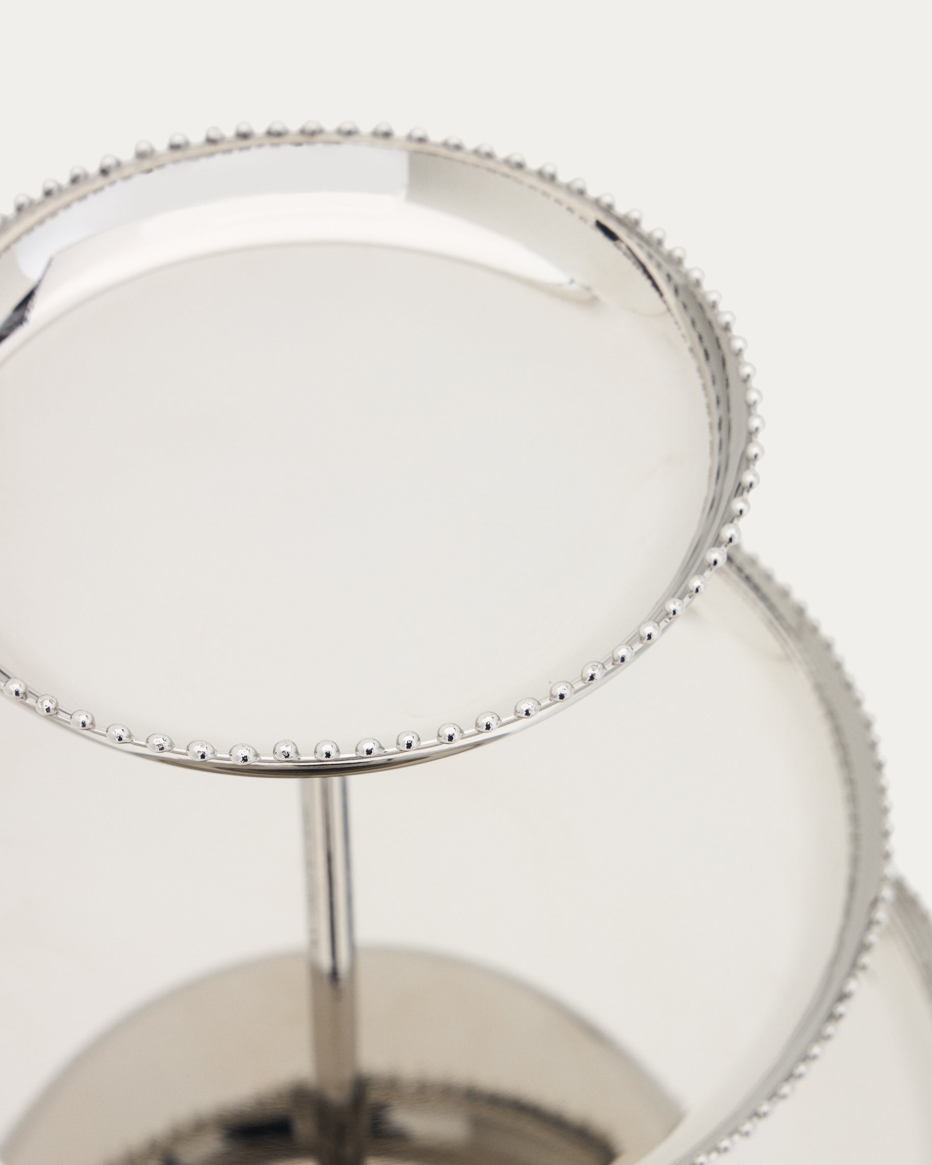 Nirela 3-tier stainless steel tray - Detail