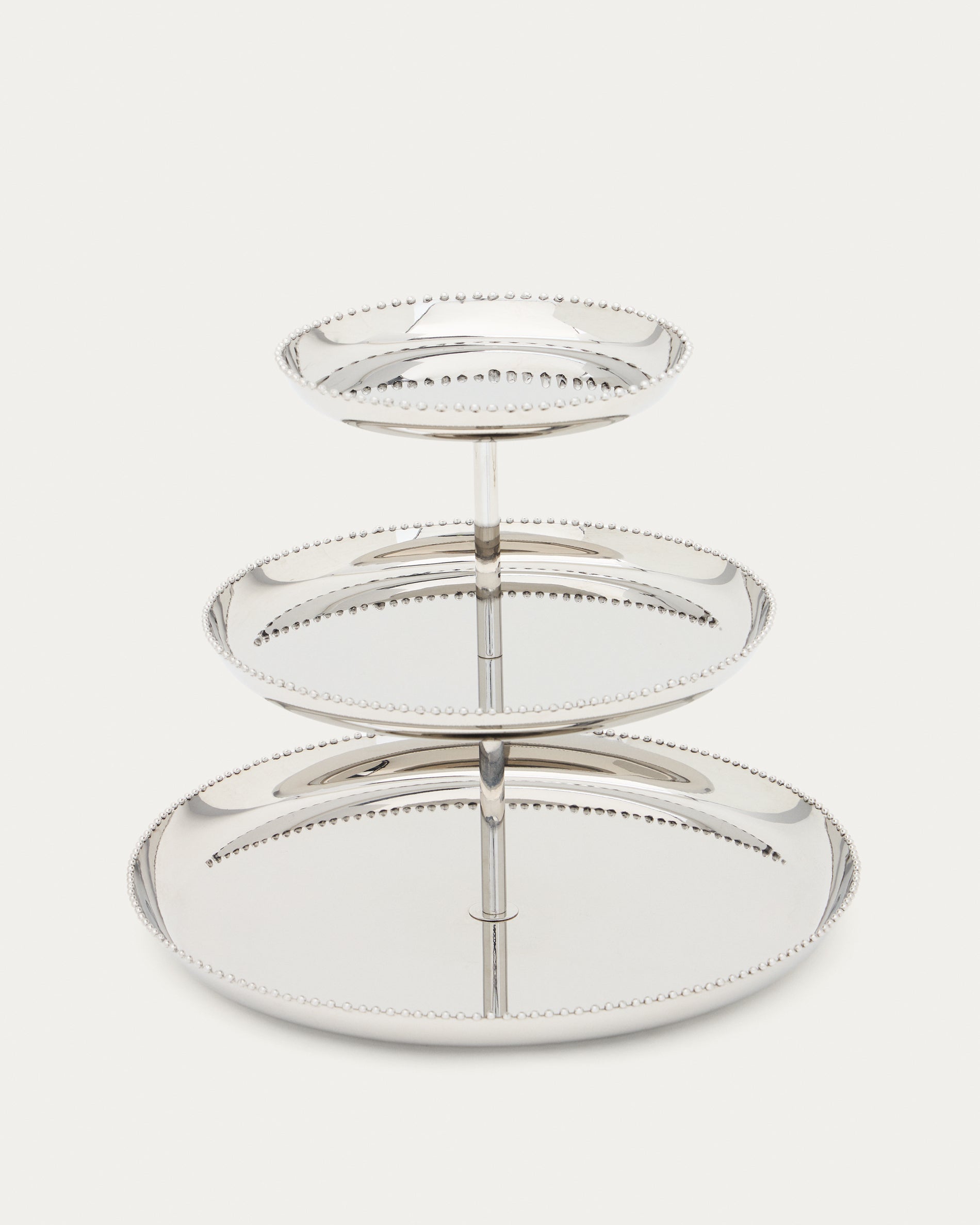 Nirela 3-tier stainless steel tray - Product View