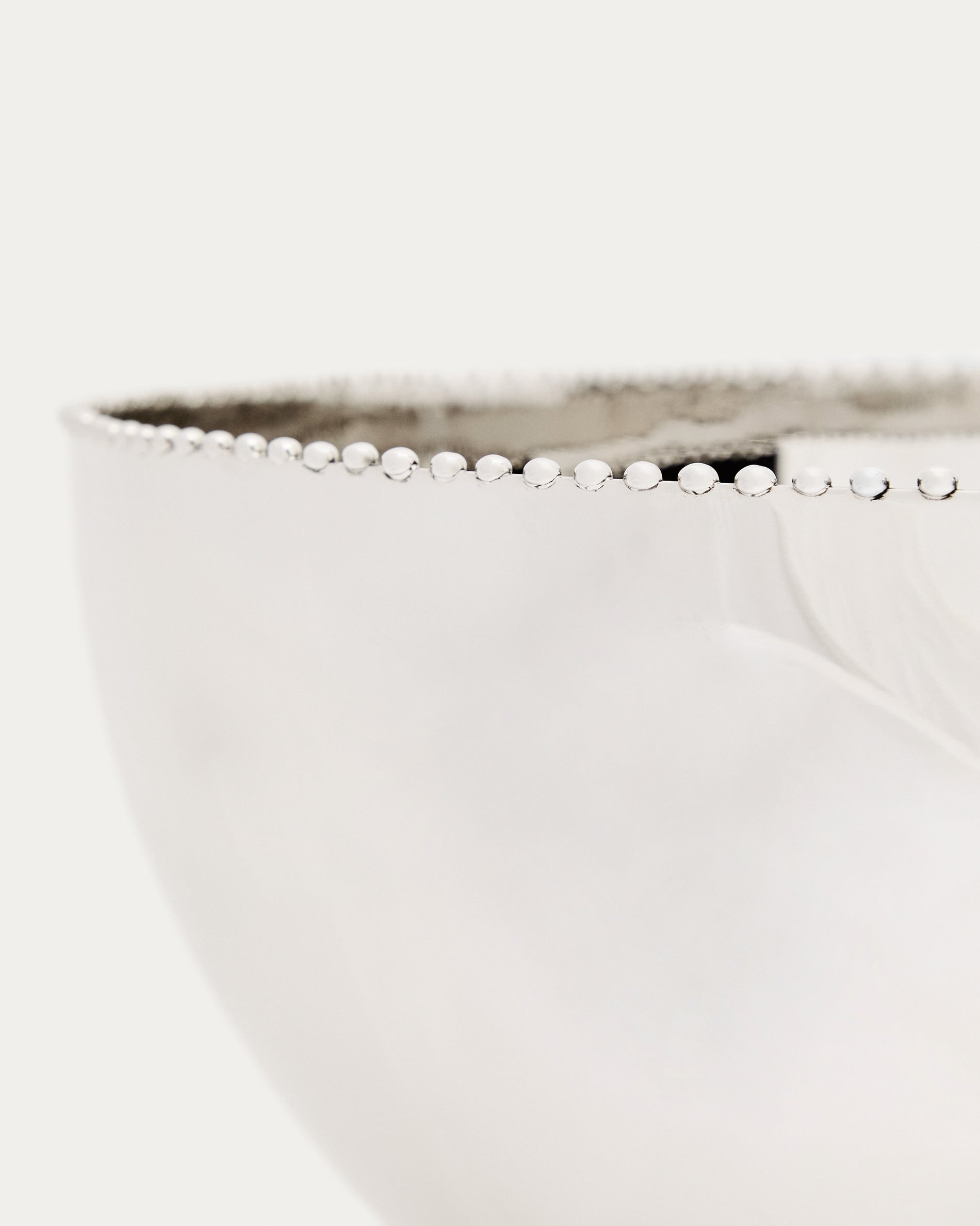 Nirela stainless steel bowl - Detail