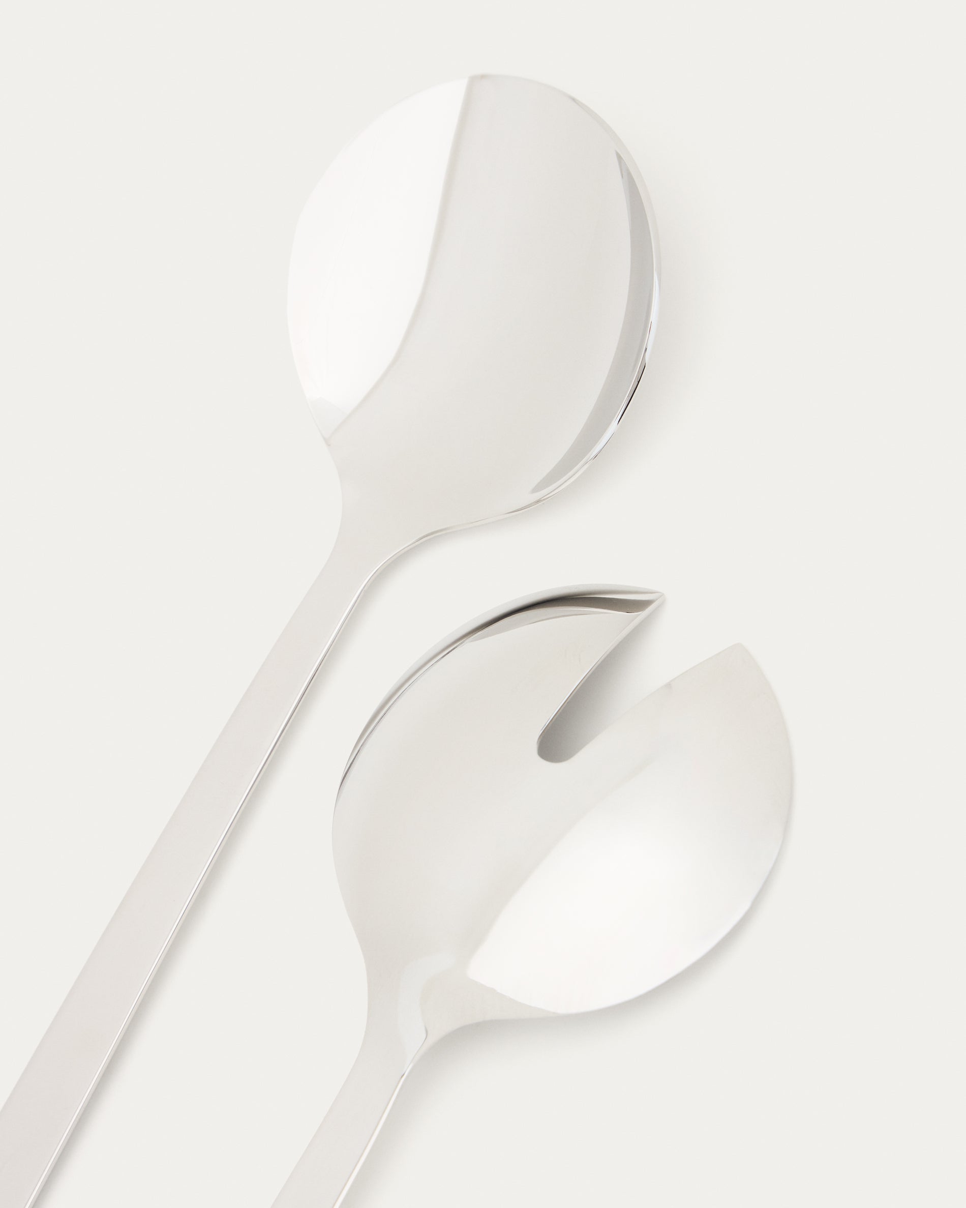 Nirela set of 2 stainless steel kitchen utensils - Detail