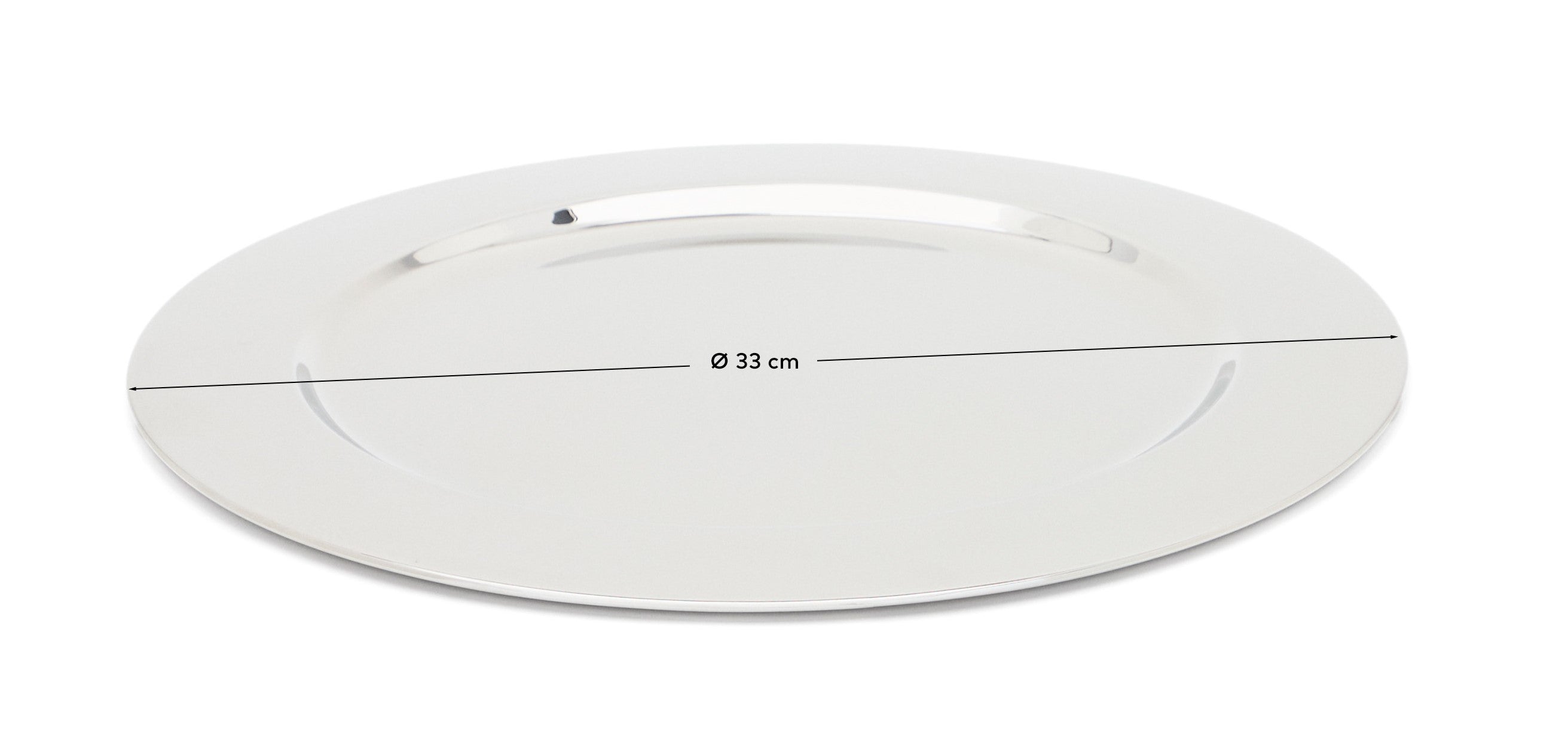 Nirela set of 2 stainless steel underplates - Measurements