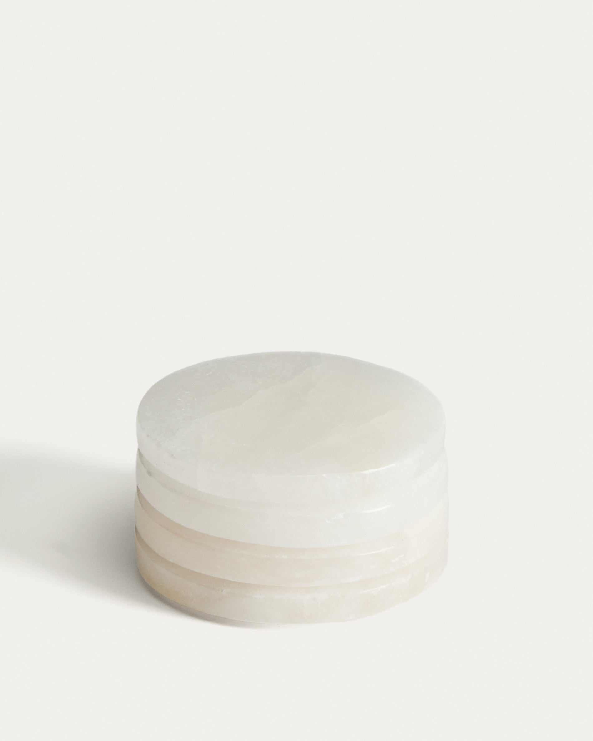 Noreli set of 4 alabaster coasters - Product View