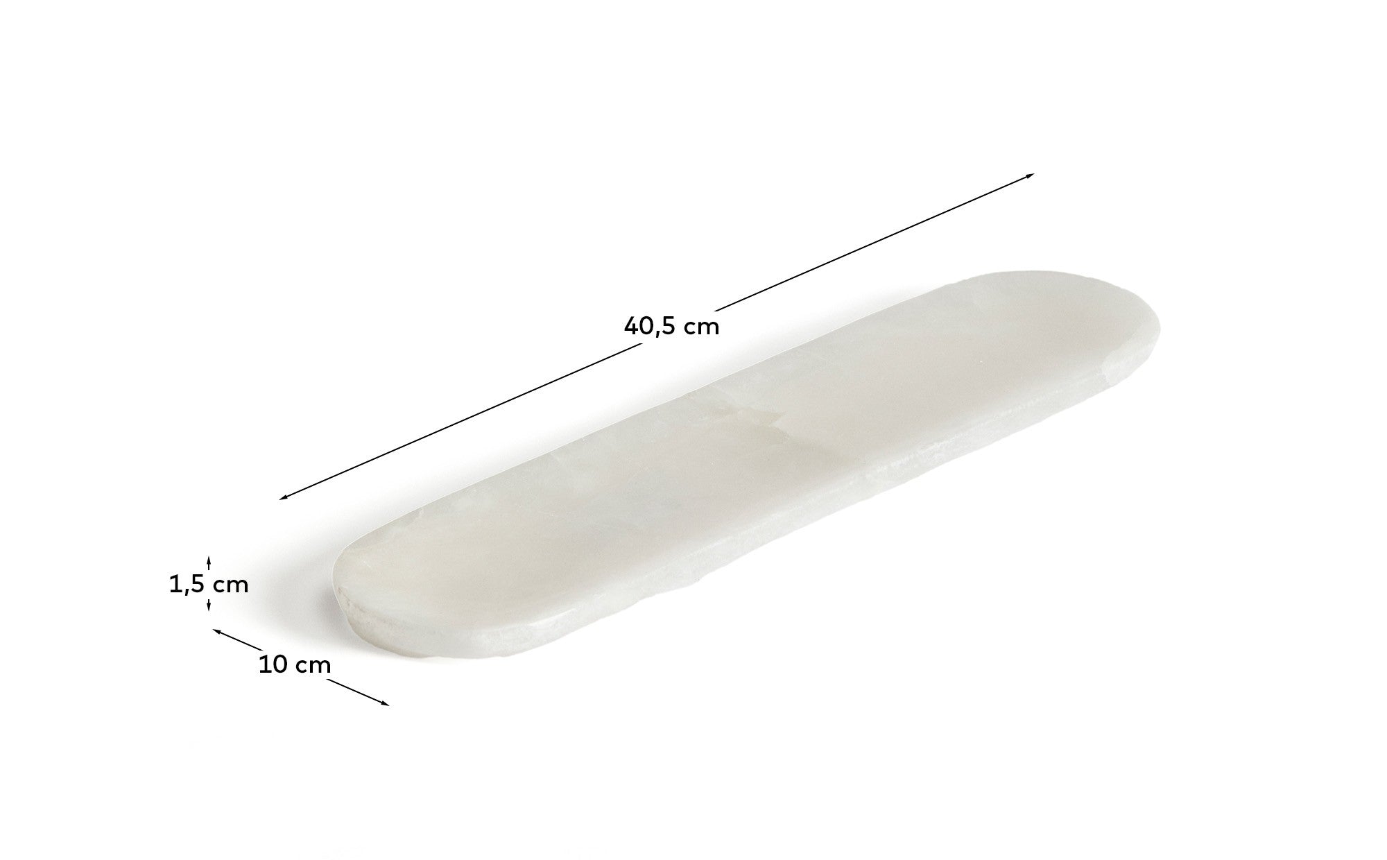 Noreli alabaster tray - Measurements