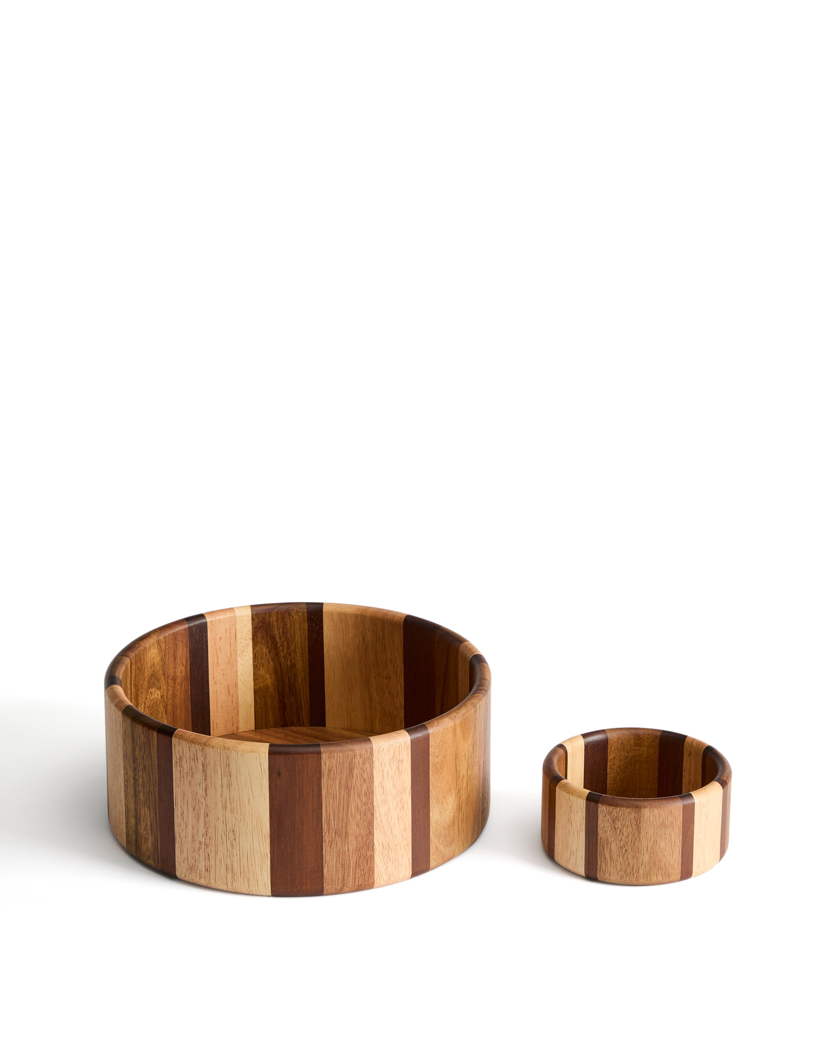 Nover bowl in acacia wood FSC 100% - Product Image