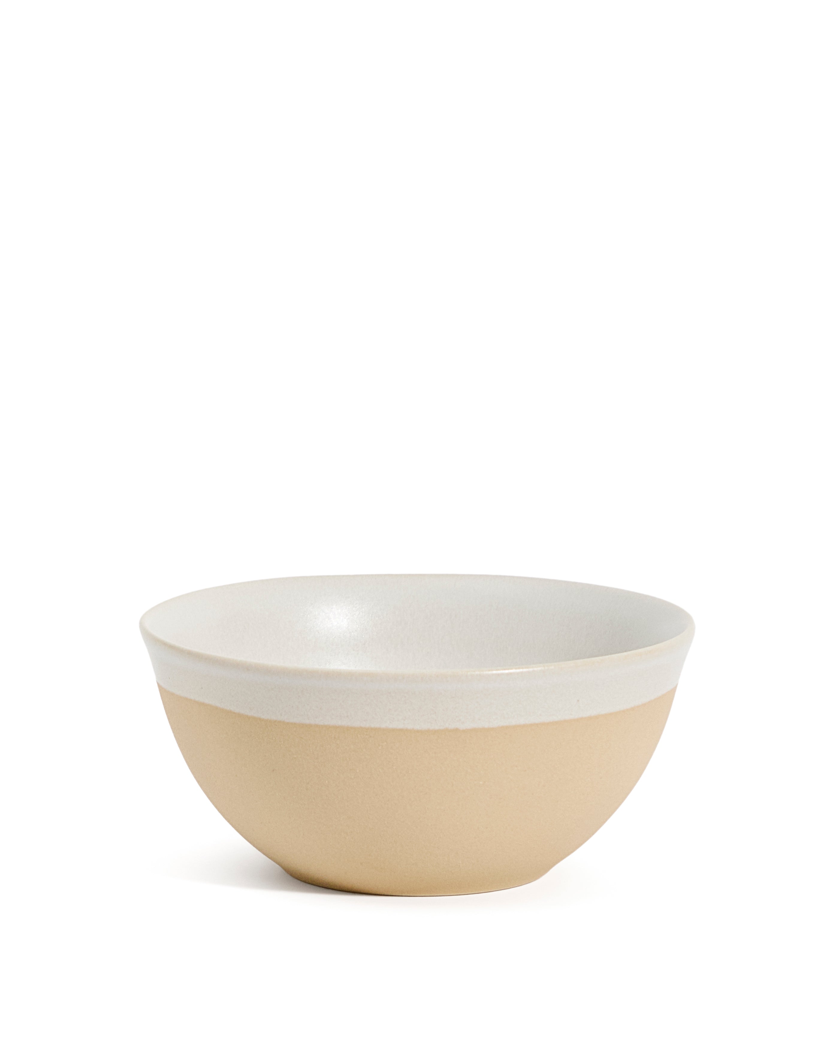 Beige Azir ceramic bowl - Product Image