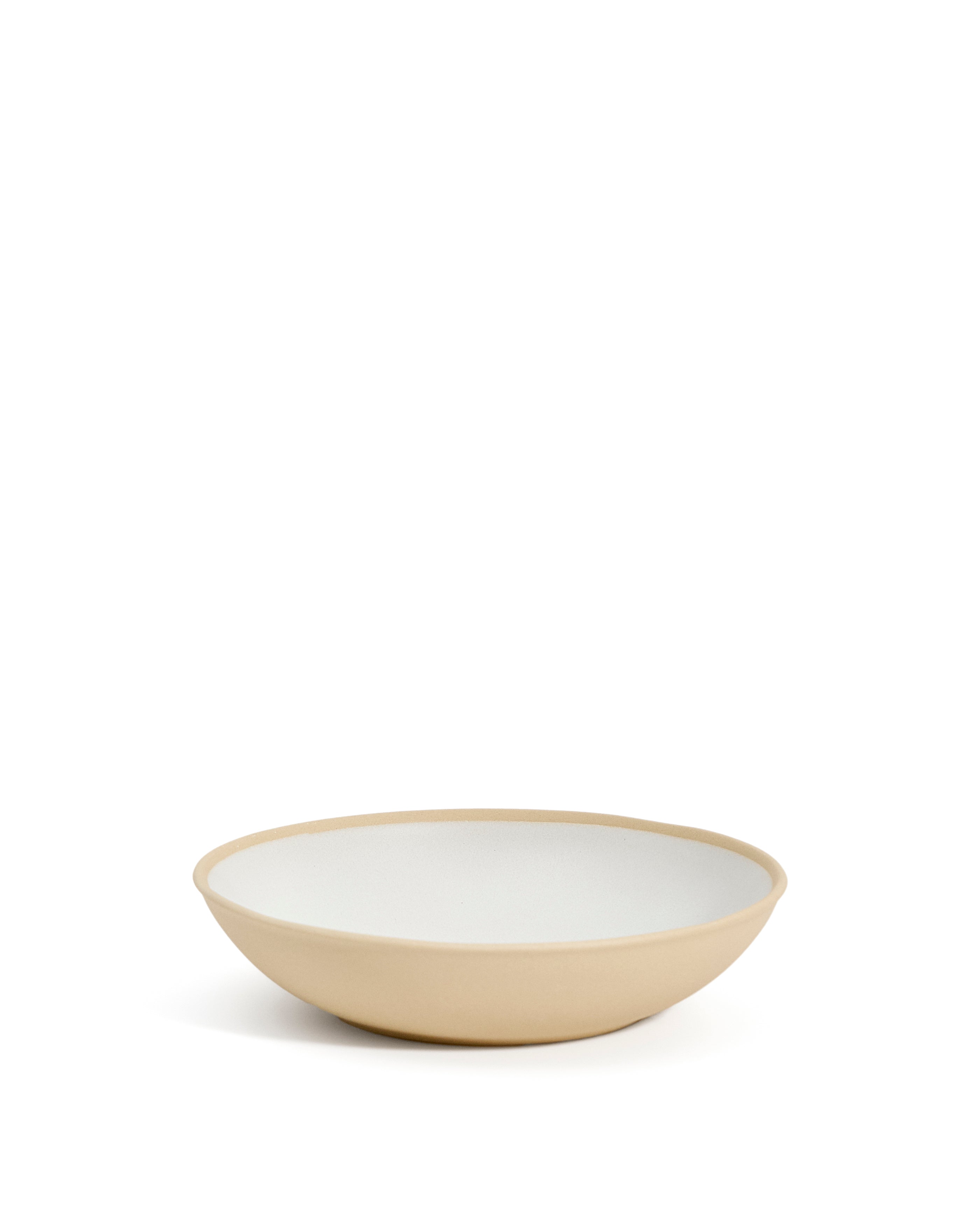 Beige Azir ceramic soup bowl - Product Image