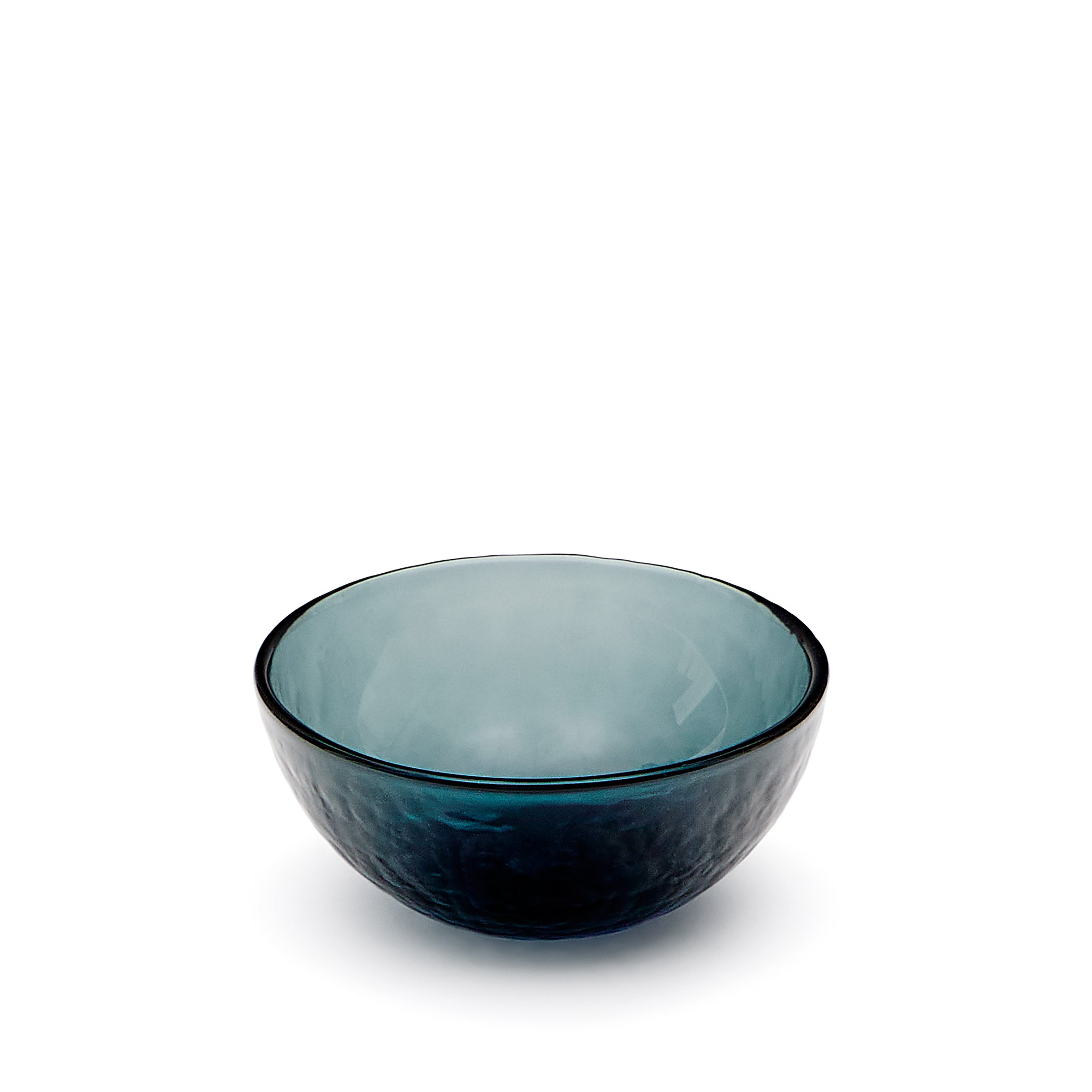 Sunera bowl made of recycled gray glass