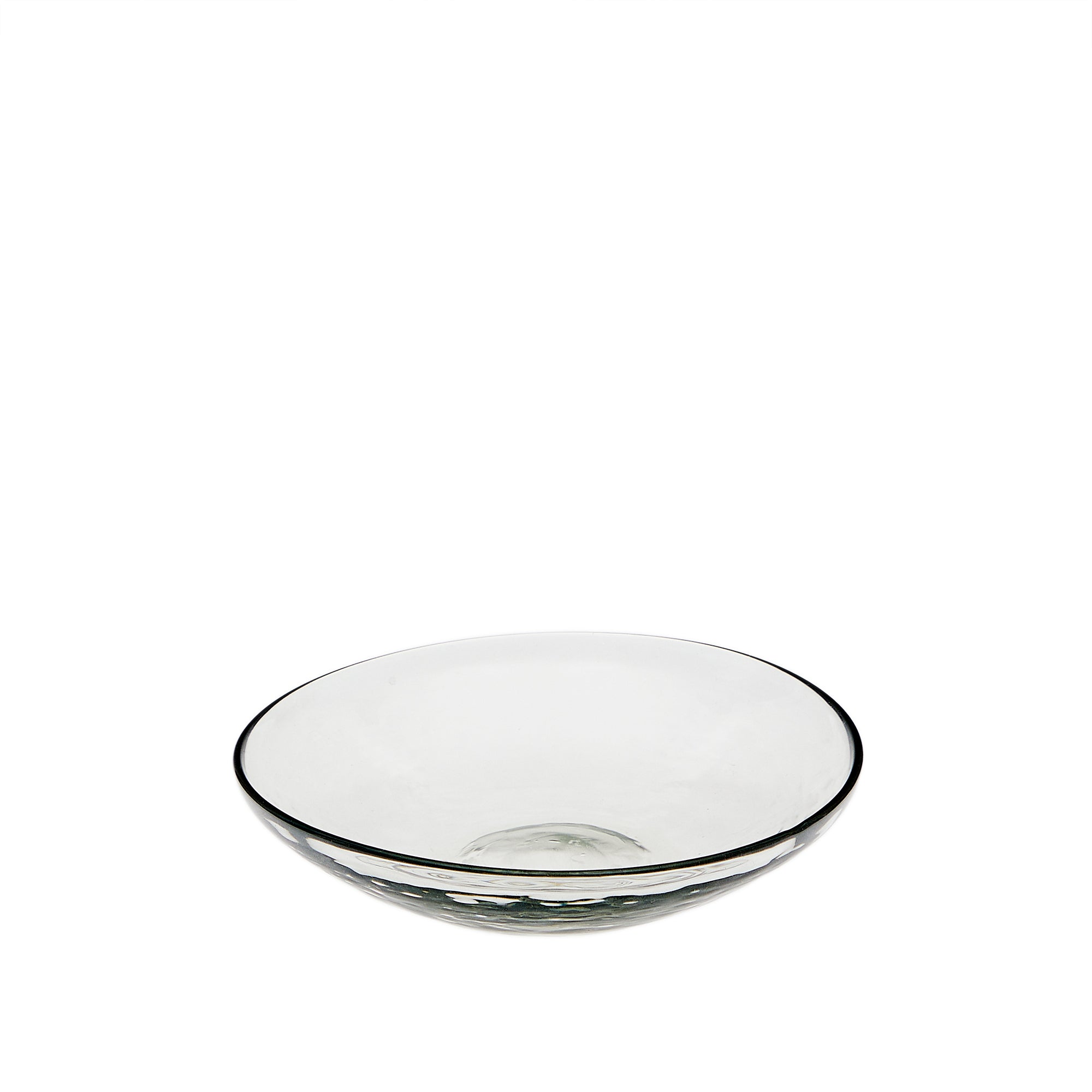 Silitia small bowl, made of transparent recycled glass
