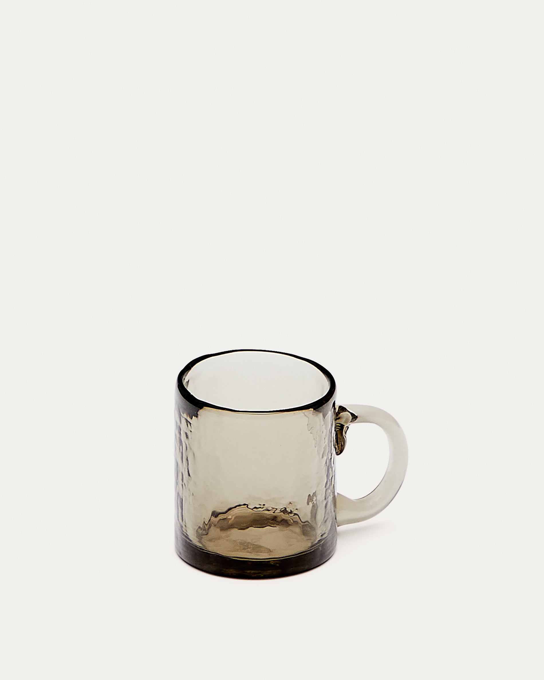 Sunera small glass, made of recycled brown glass