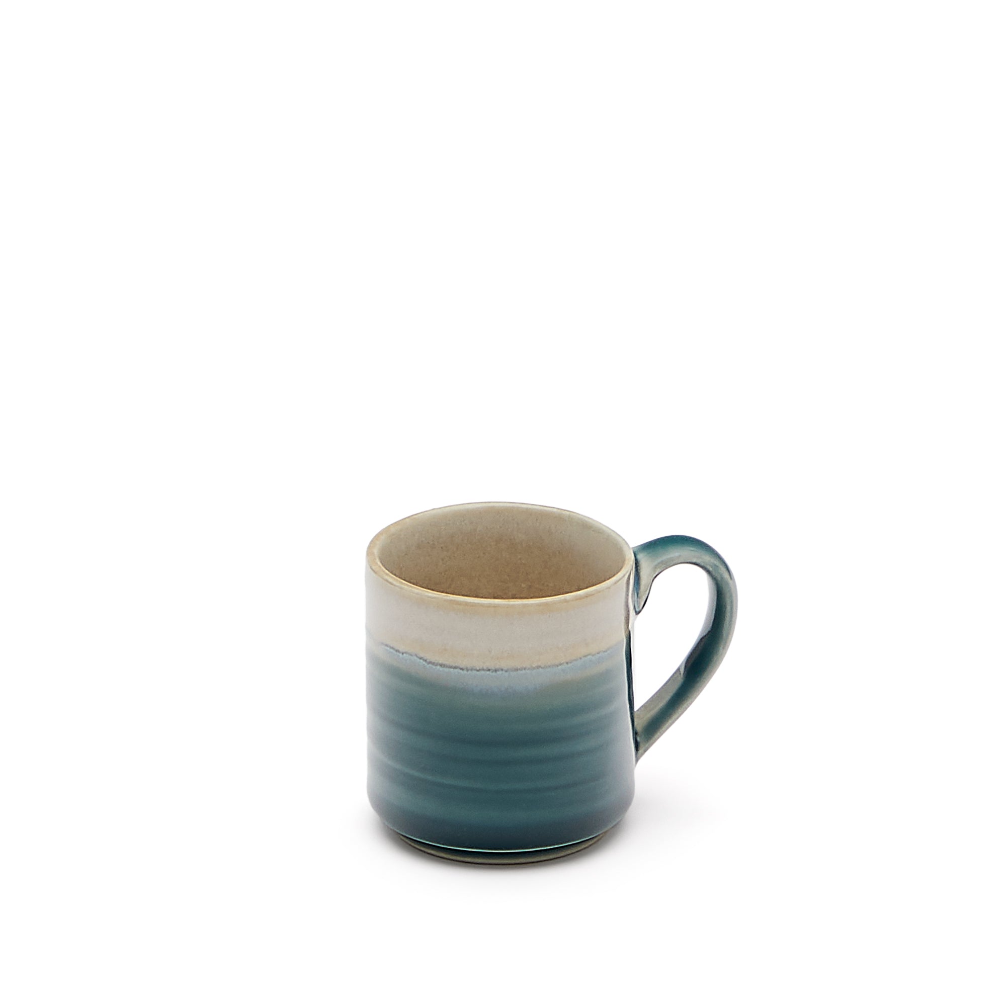 Sanet small, blue and white, ceramic mug