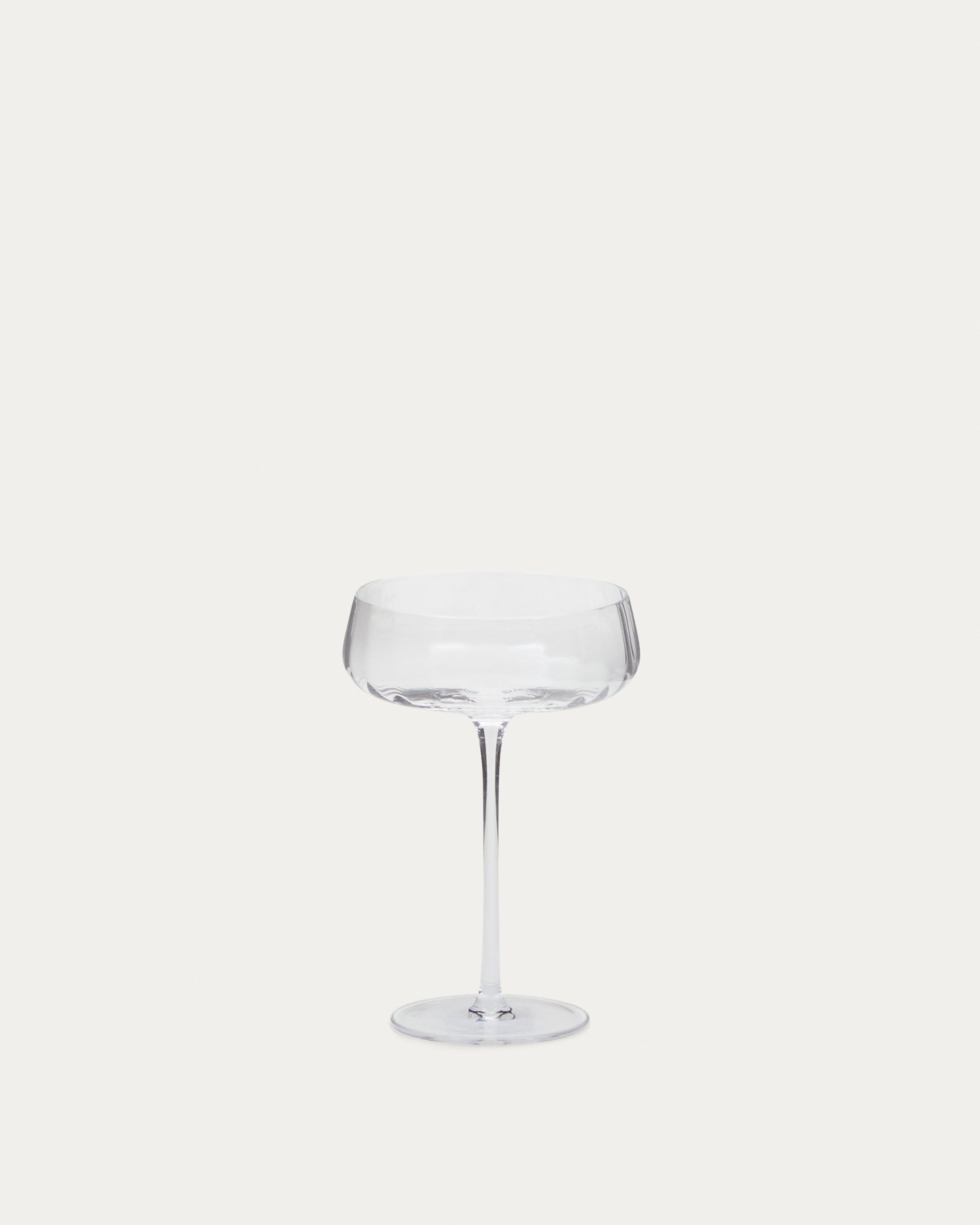 Mimba champagne flute in transparent glass, 25 cl - Product View