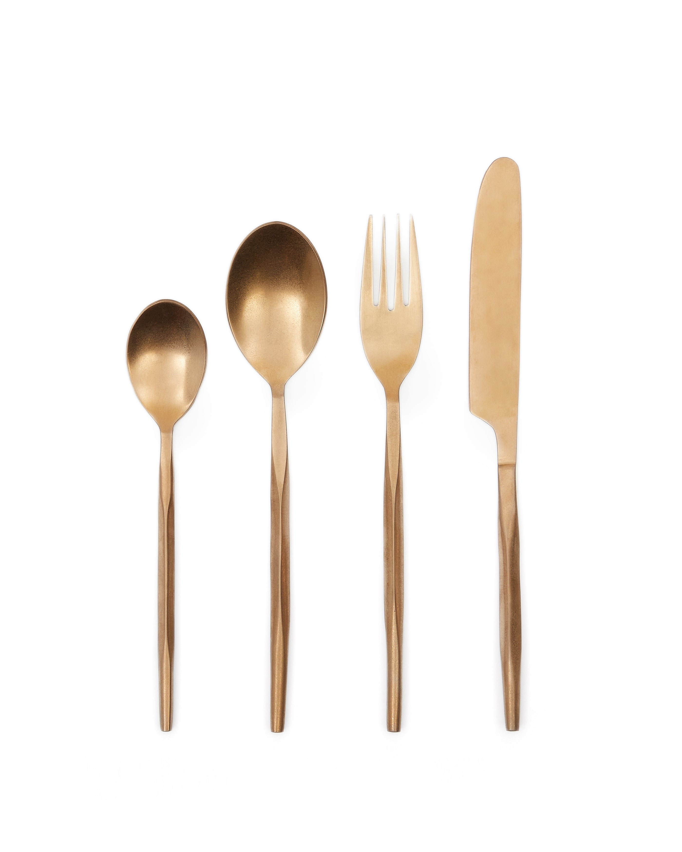 Ali 16-piece copper cutlery set - Product Image