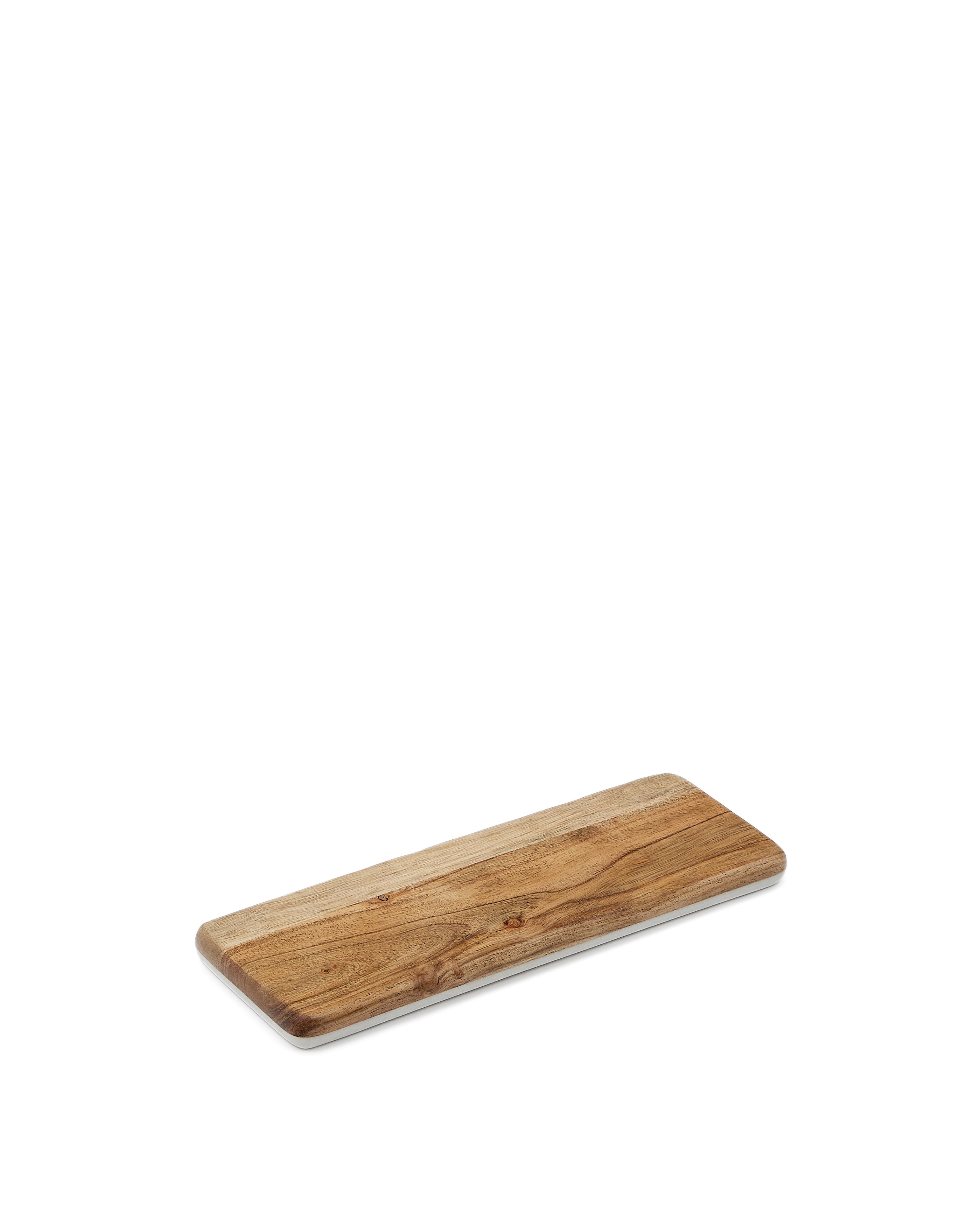 Senna small acacia wood serving board - Product Image