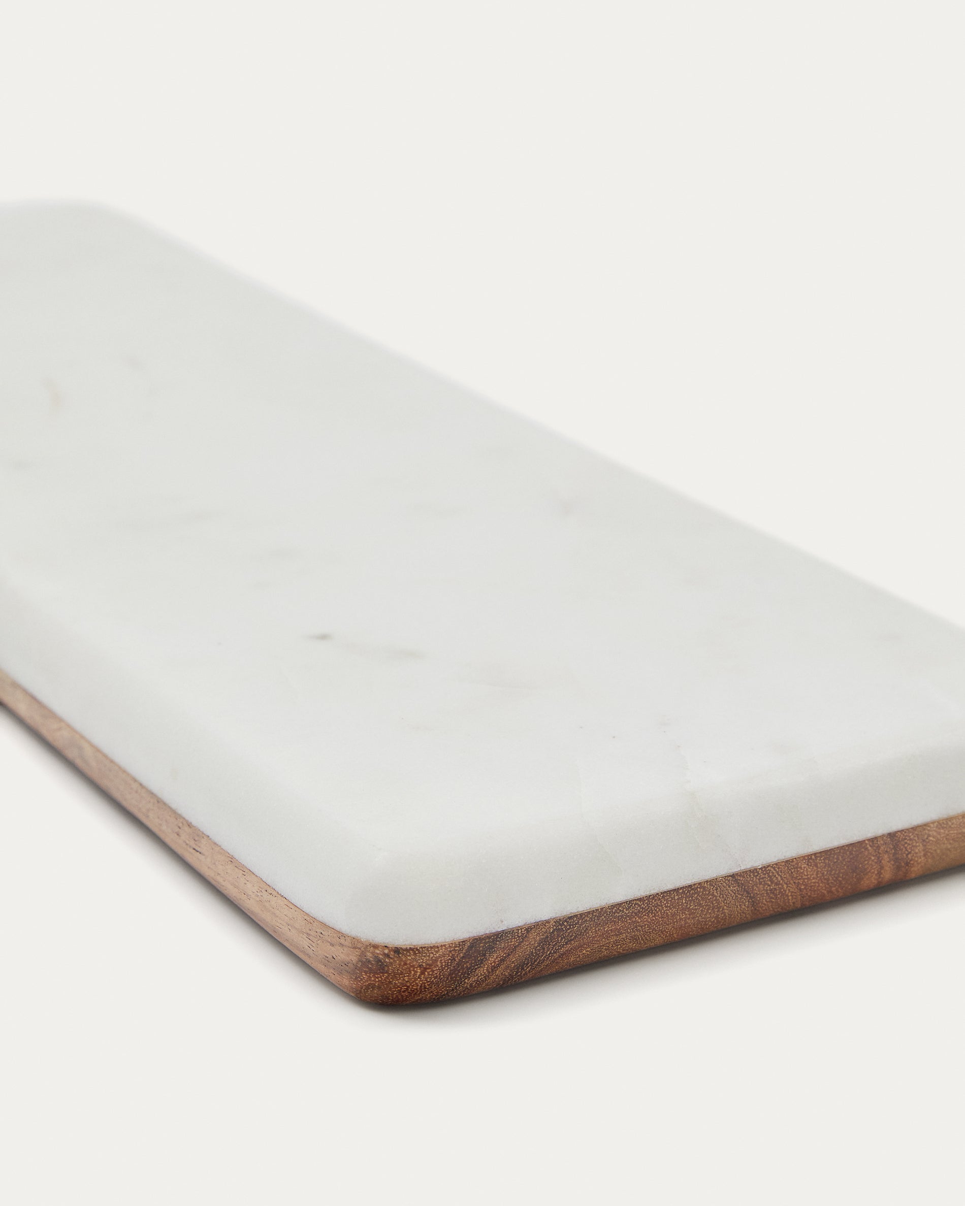 Senna small acacia wood serving board - Detail