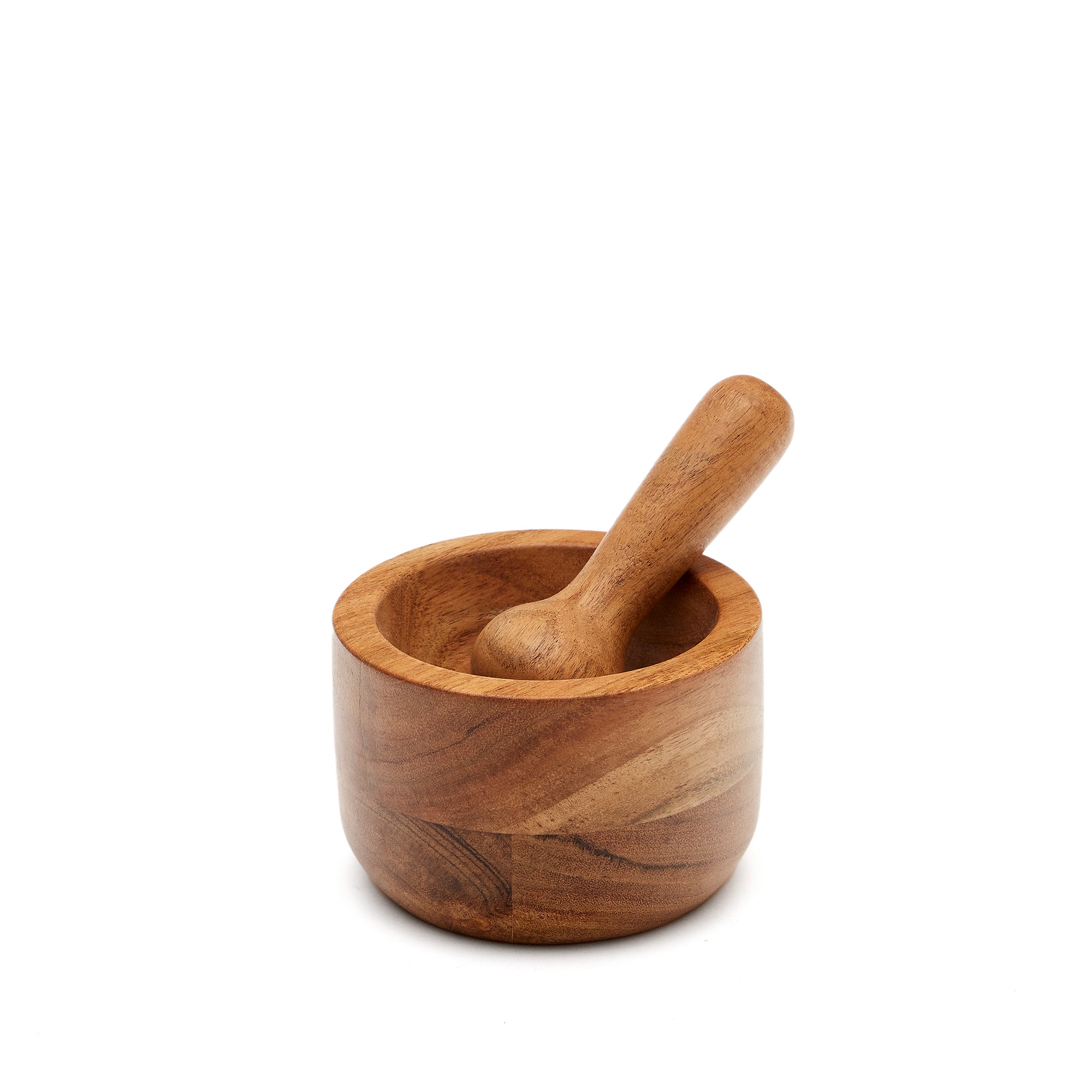 Kasia solid acacia wood mortar - Product Image