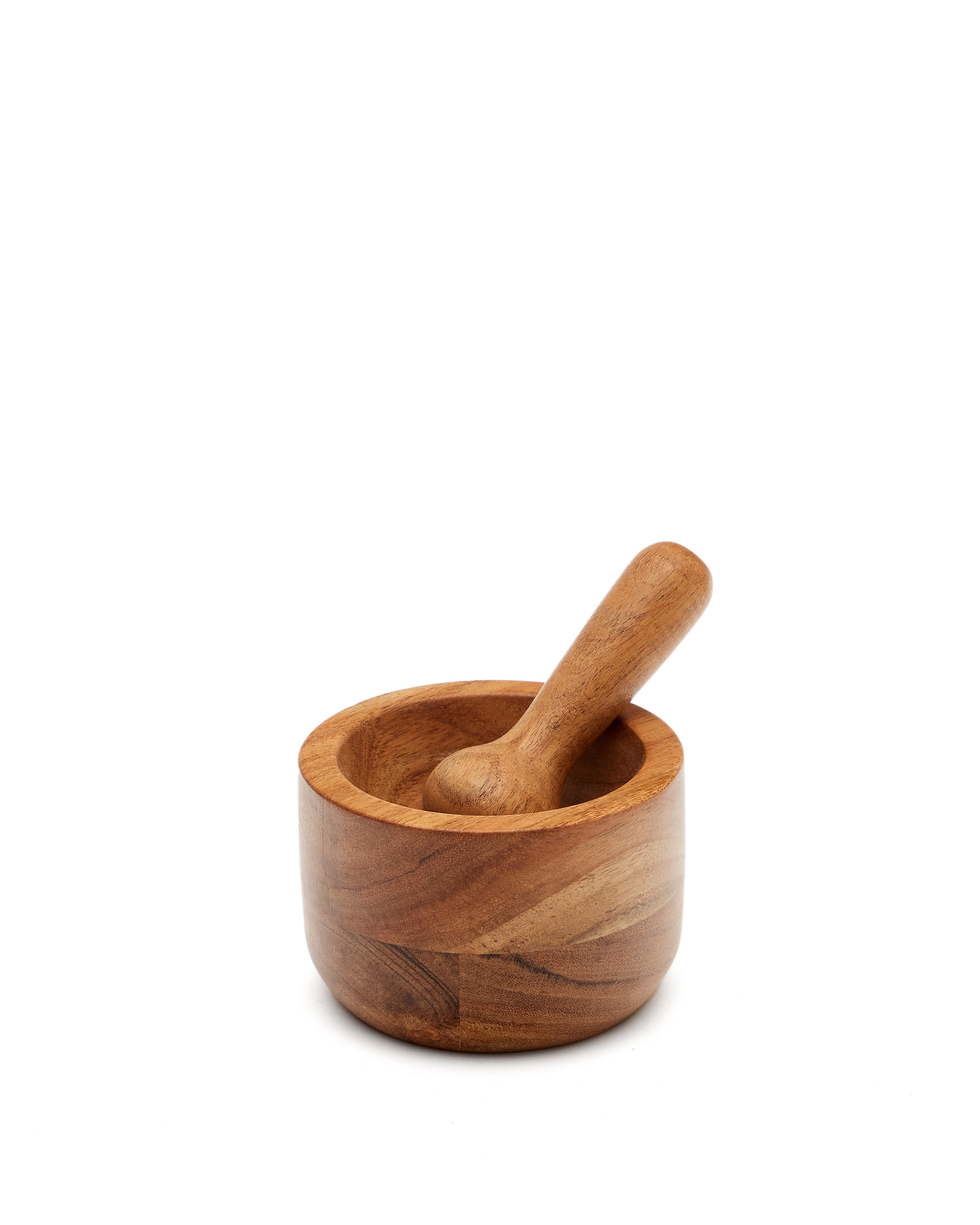 Kasia solid acacia wood mortar - Product Image