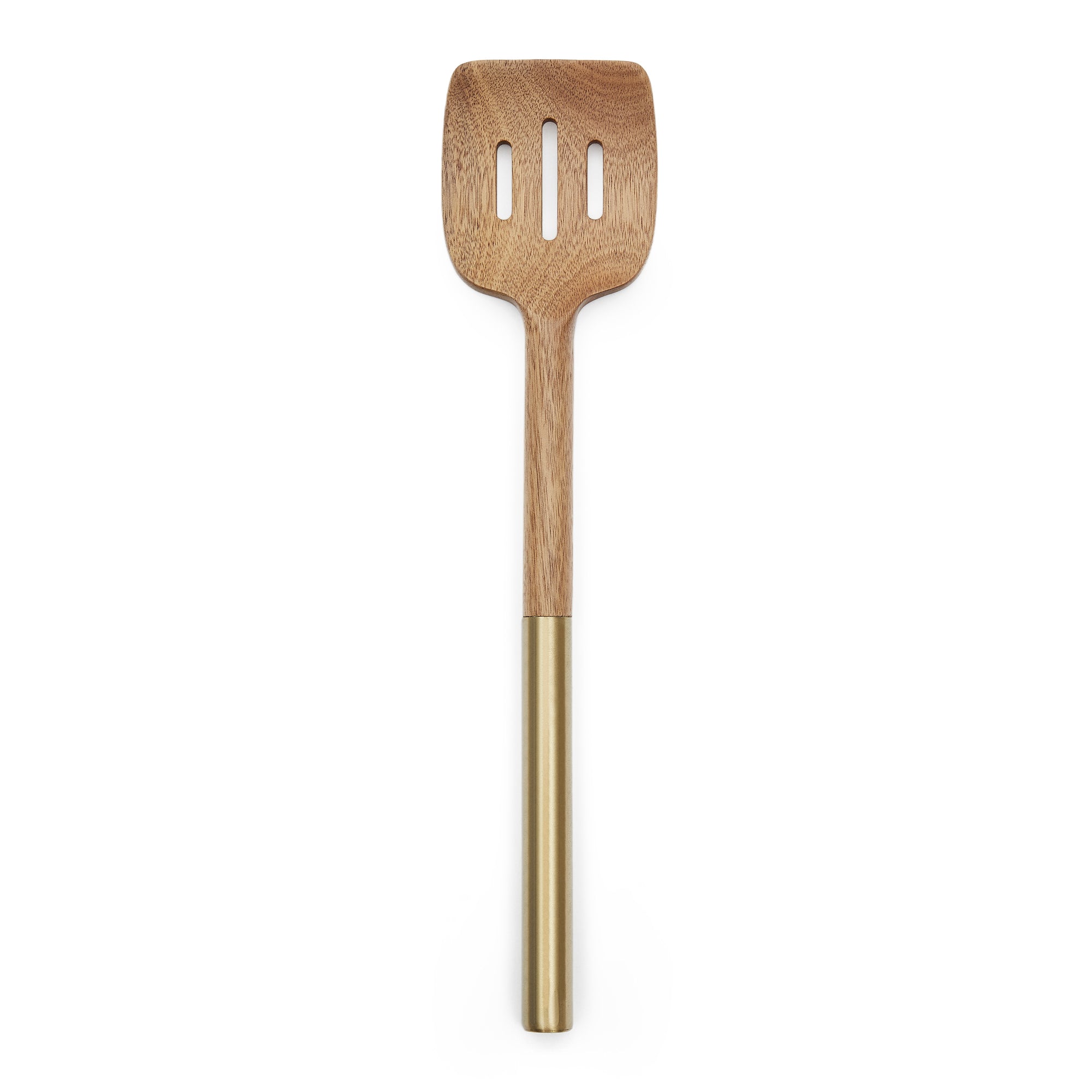 Sataya holed spatula made from FSC 100% acacia wood - Product Image