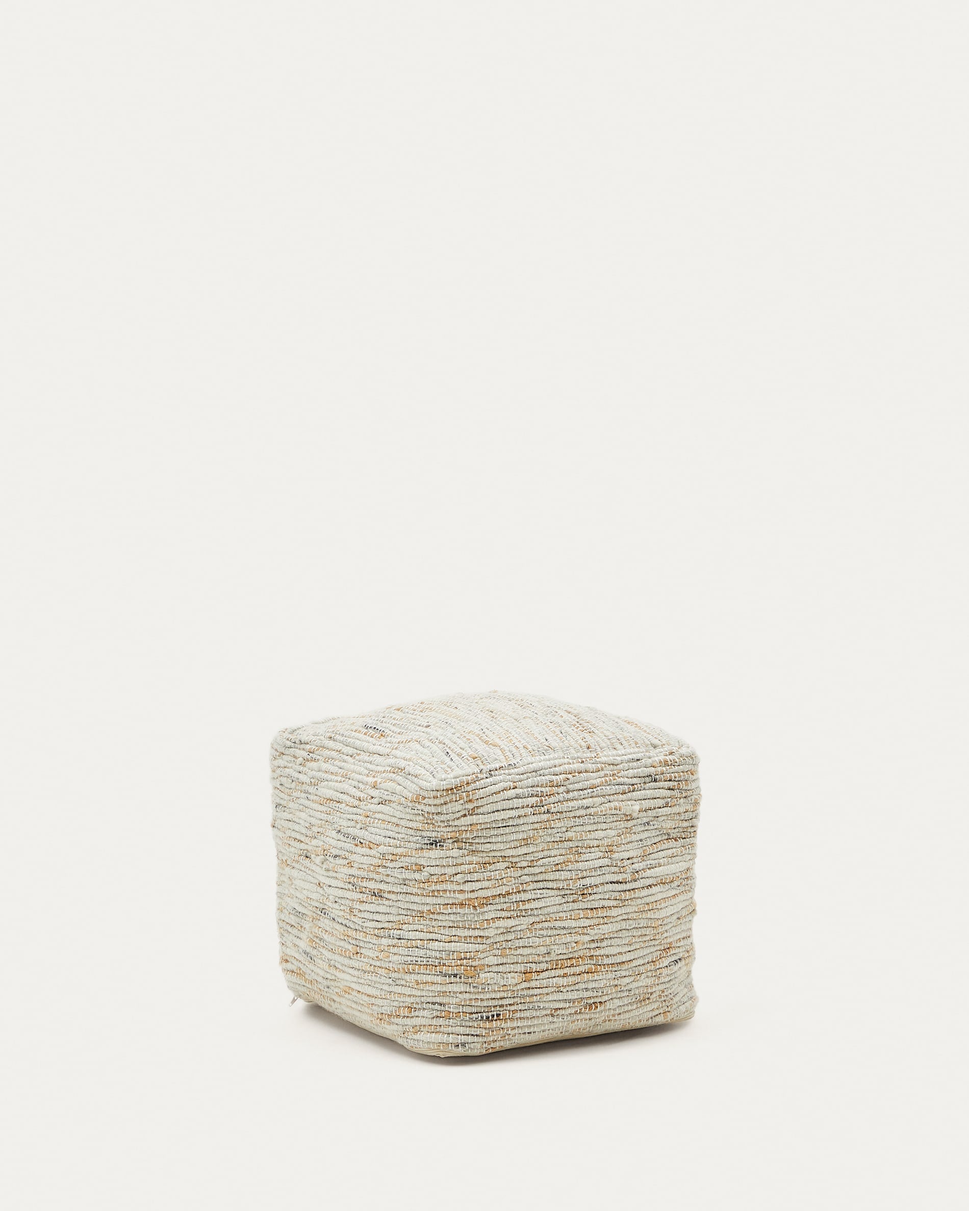 Selise pouf, made of natural jute, 45 x 45 cm